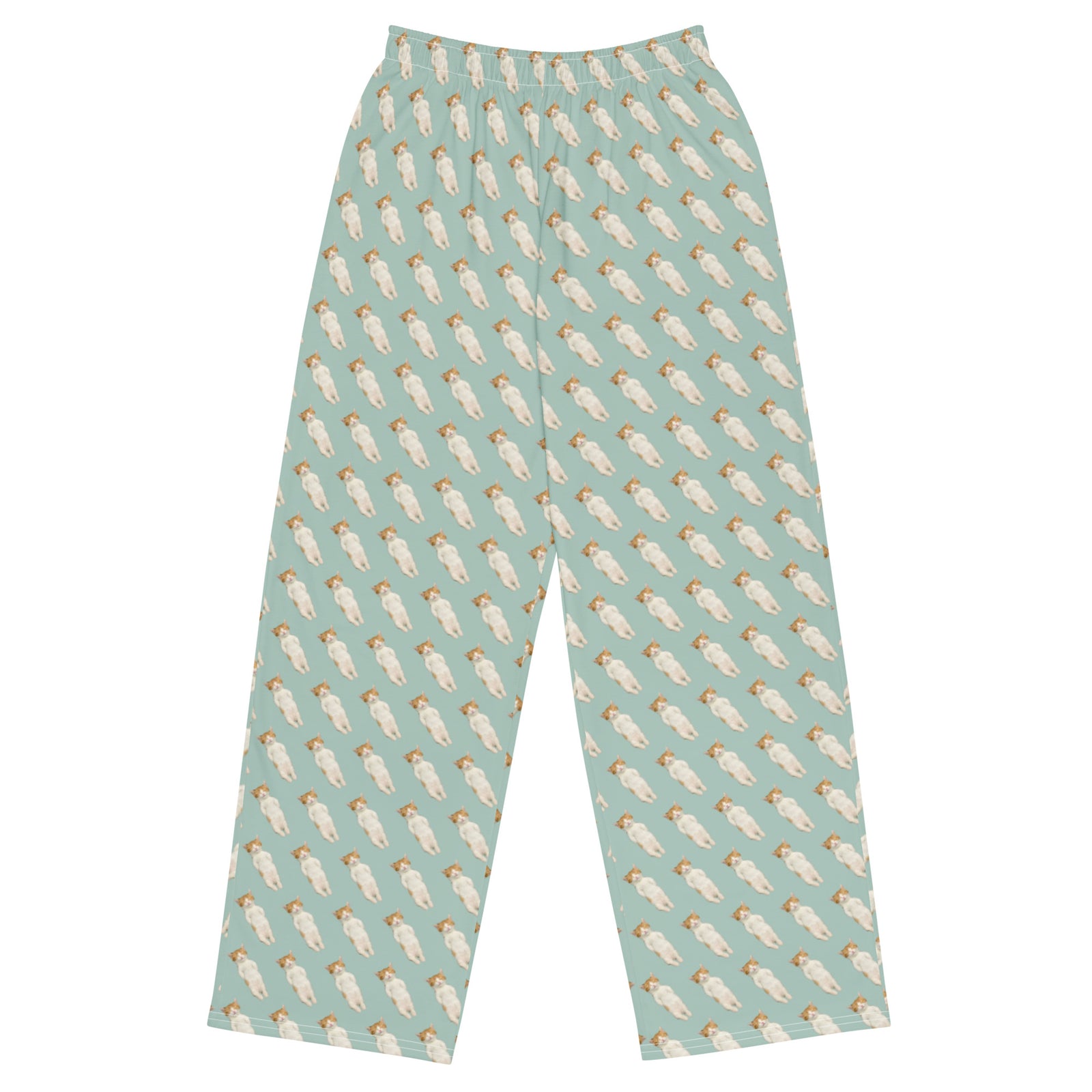 Sleeping KittenWide-leg Pants