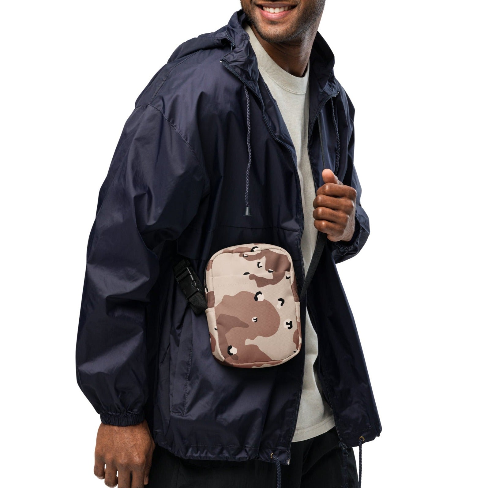 Desert Camouflage Utility Crossbody Bag