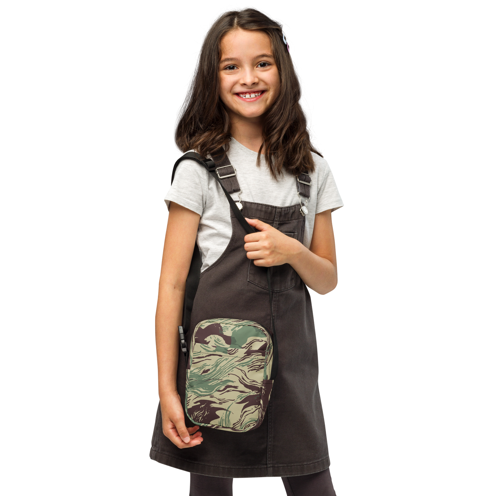 Rhodesian Brushstroke Camo Crossbody Bag