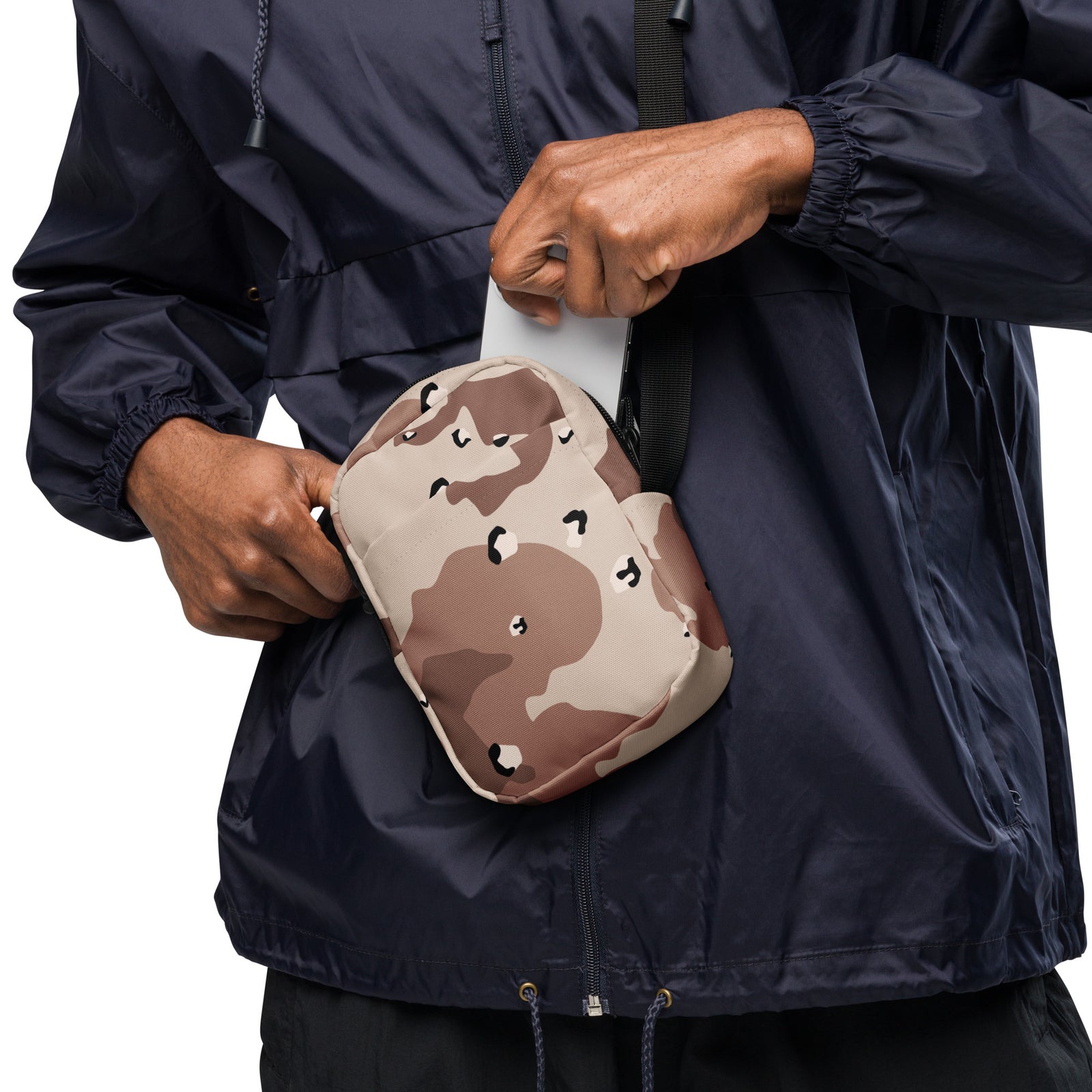 Desert Camouflage Utility Crossbody Bag