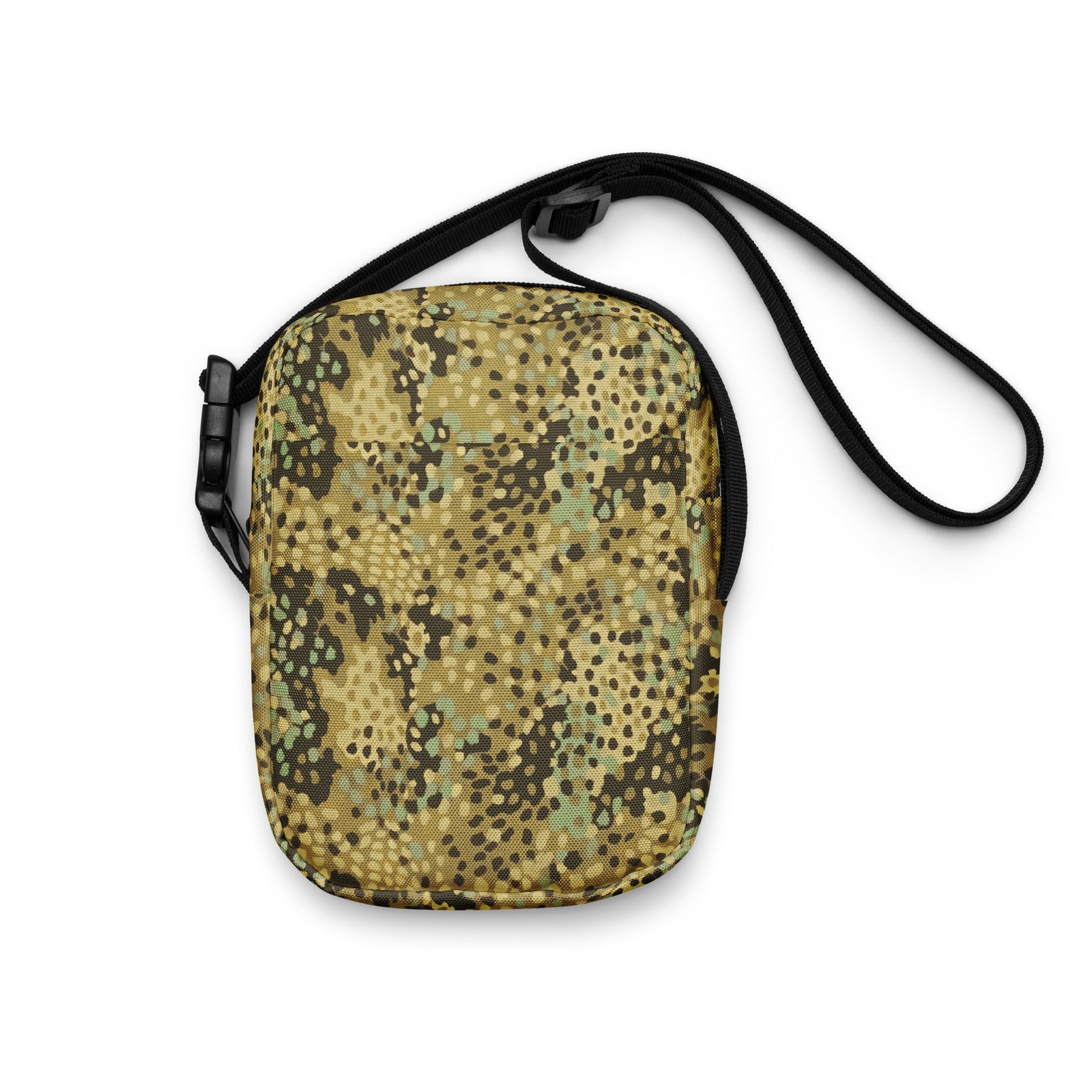 Erbsenmuster Green Pea Pattern Utility Crossbody Bag