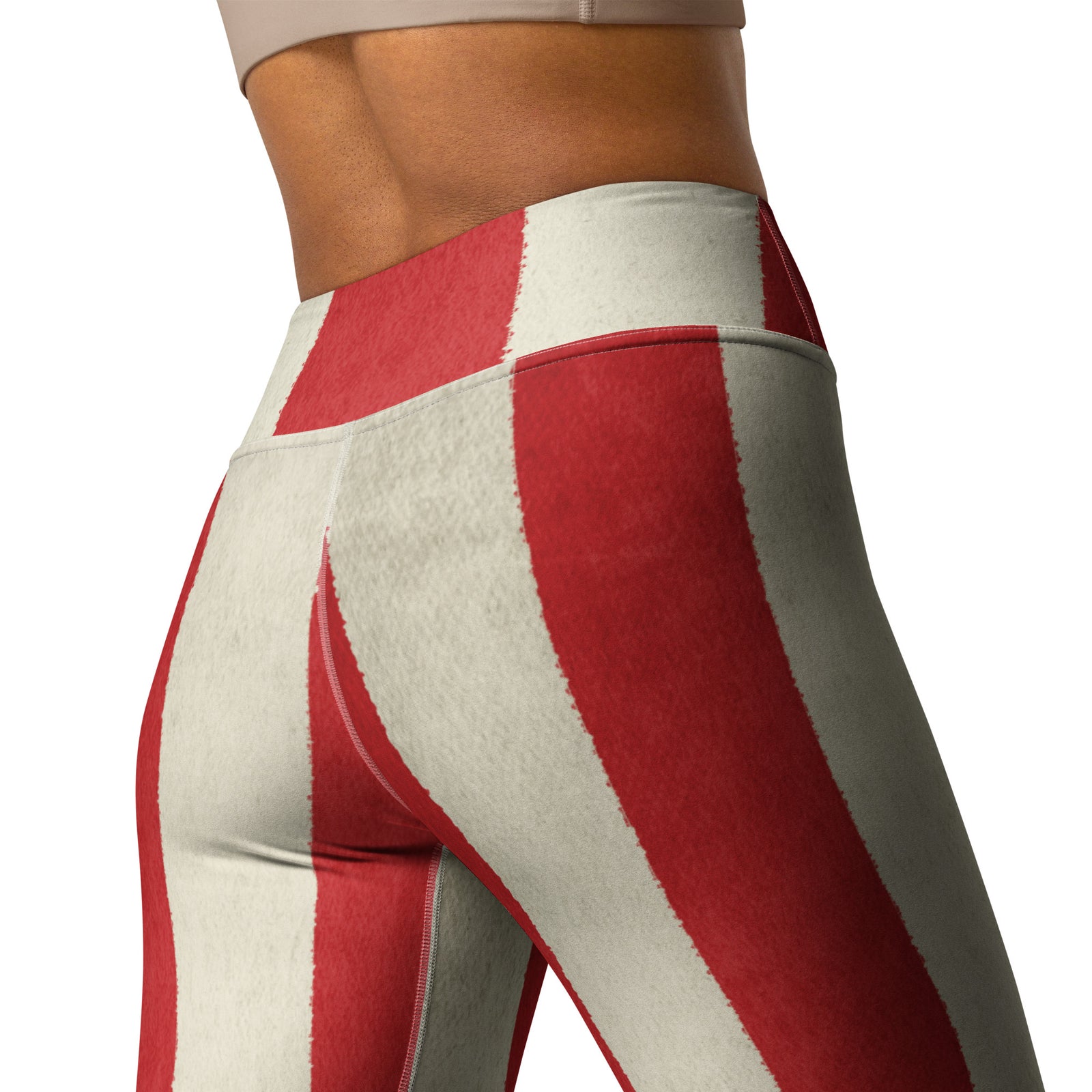 Rebel Stripes Yoga Leggings