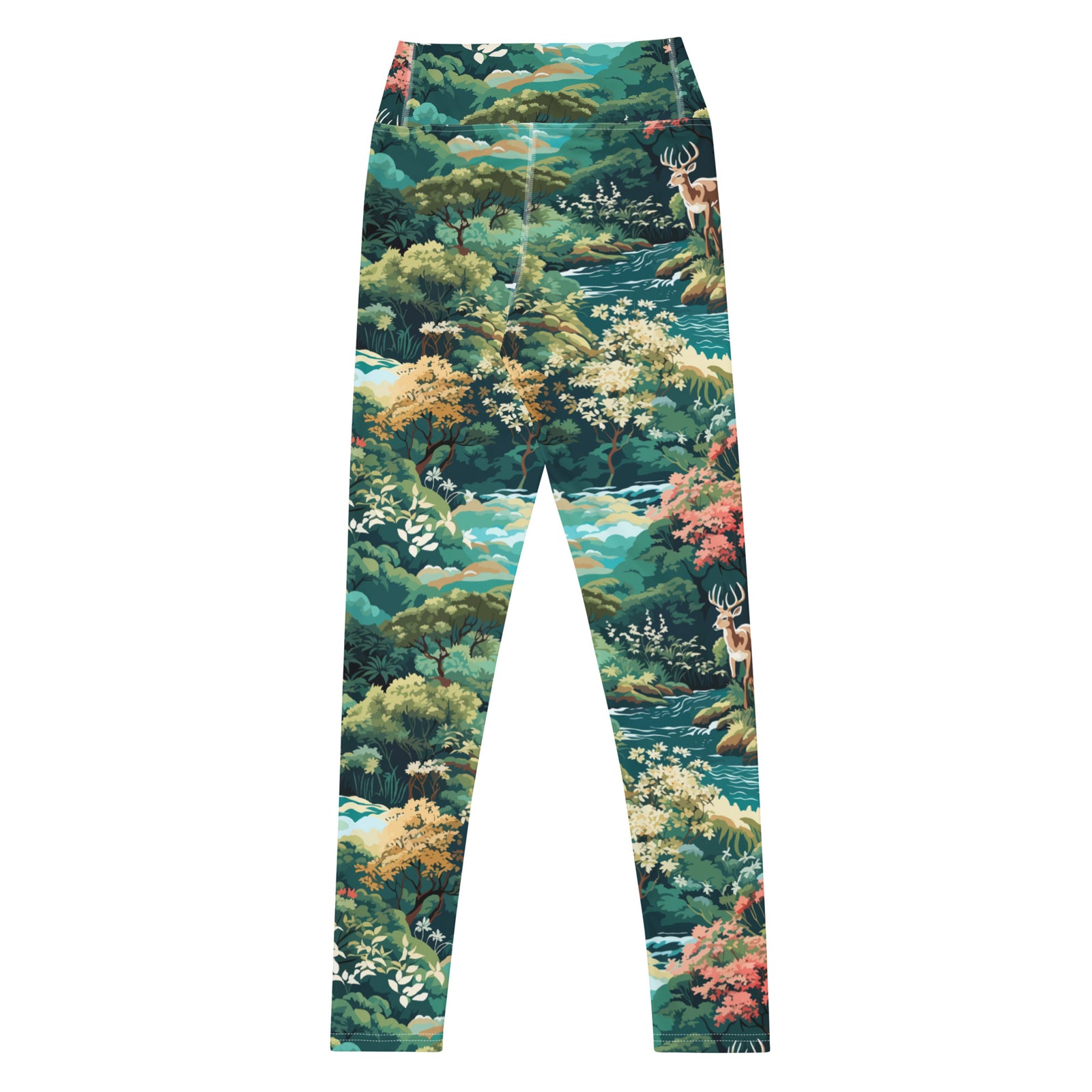 Northwoods Pattern Yoga Leggings