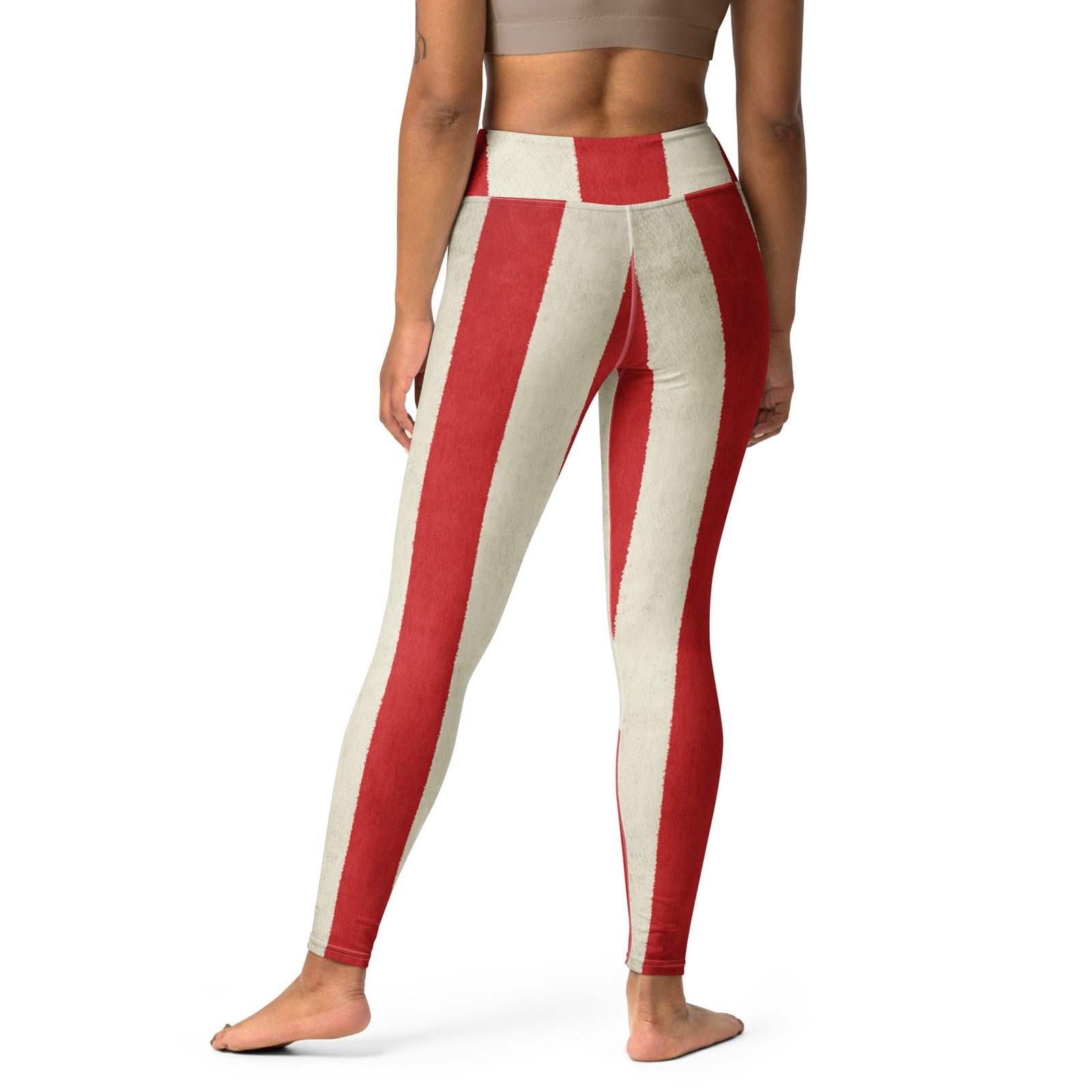 Rebel Stripes Yoga Leggings