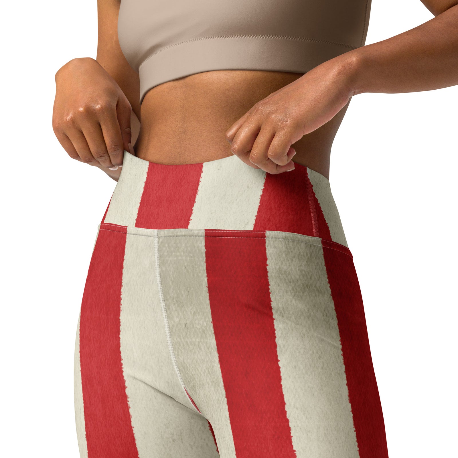 Rebel Stripes Yoga Leggings