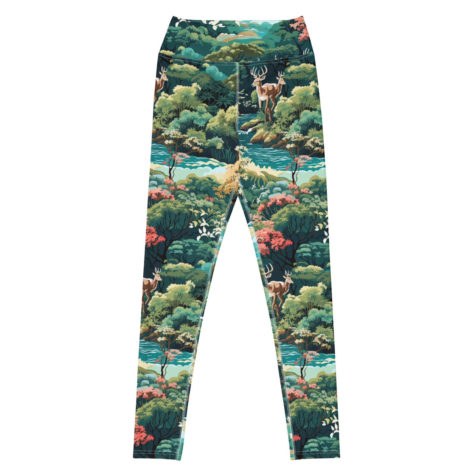 Northwoods Pattern Yoga Leggings