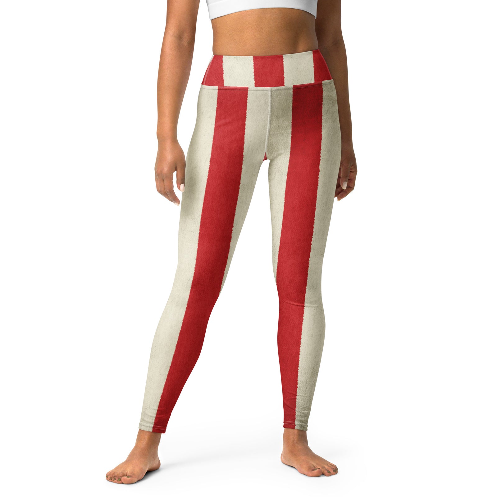 Rebel Stripes Yoga Leggings