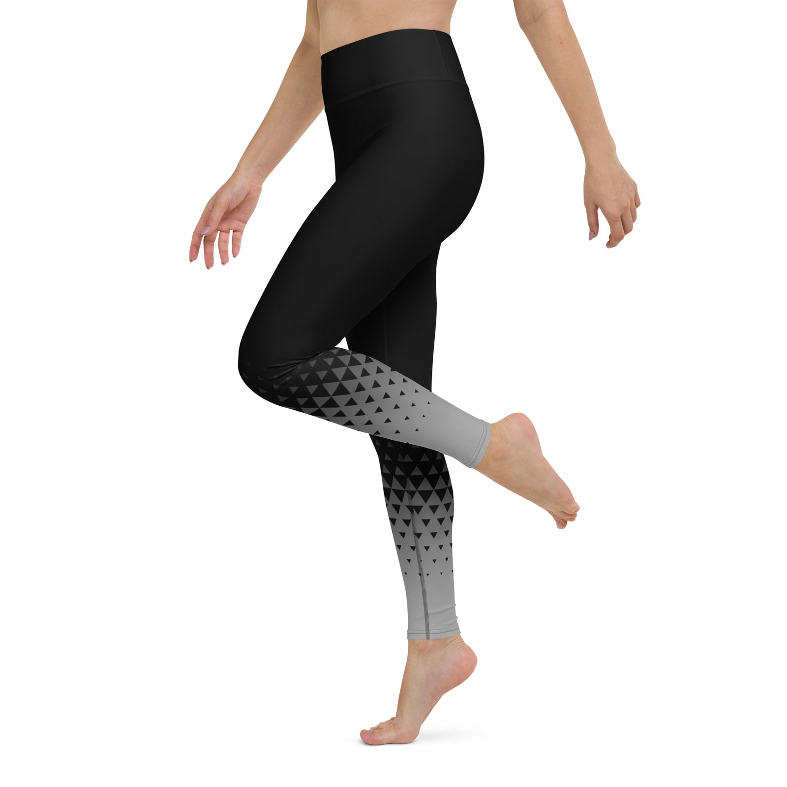 Fractal Midnight Yoga Leggings