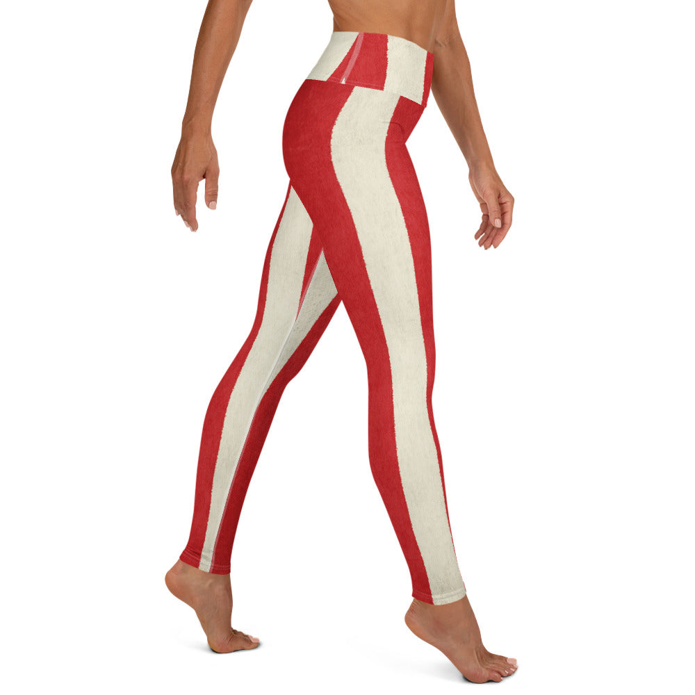 Rebel Stripes Yoga Leggings