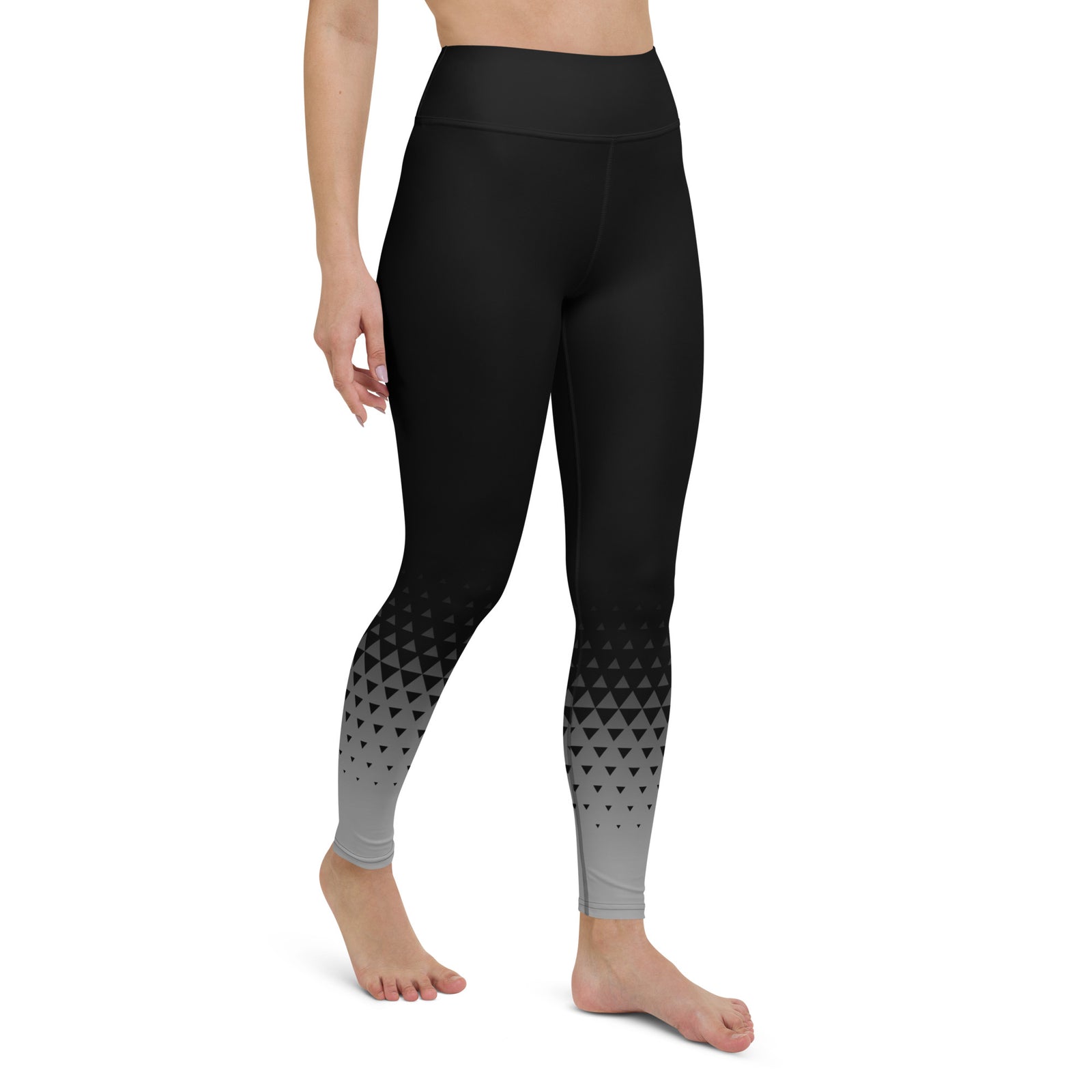 Fractal Midnight Yoga Leggings