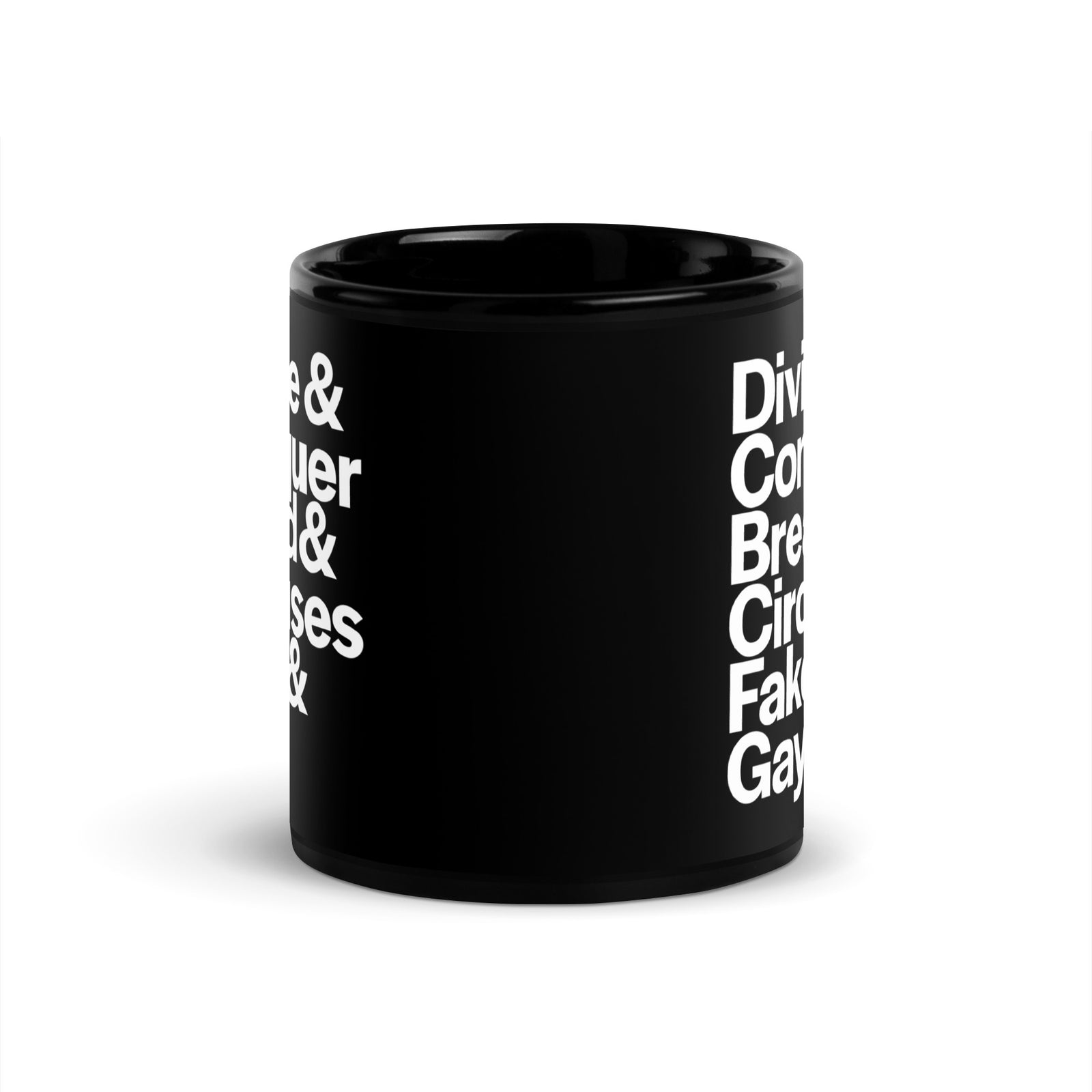 Divide & Conquer Ampersand Coffee Mug