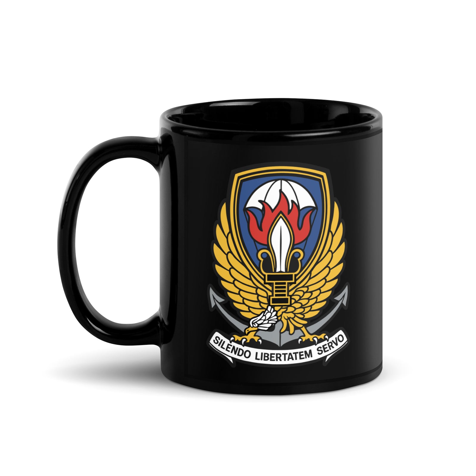 Operation Gladio Black coffee mug
