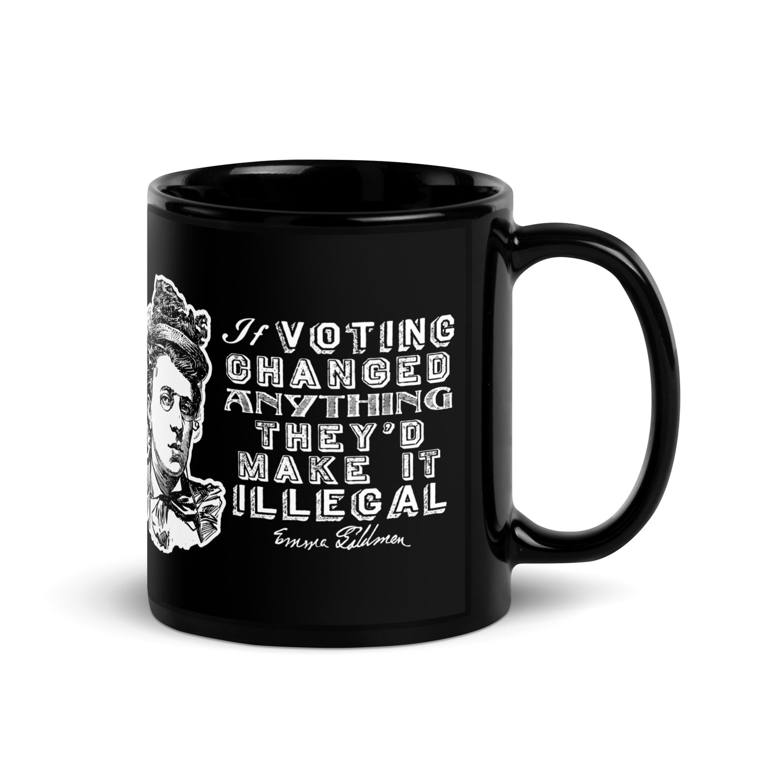 Emma Goldmann If Voting Changed Anything Mug