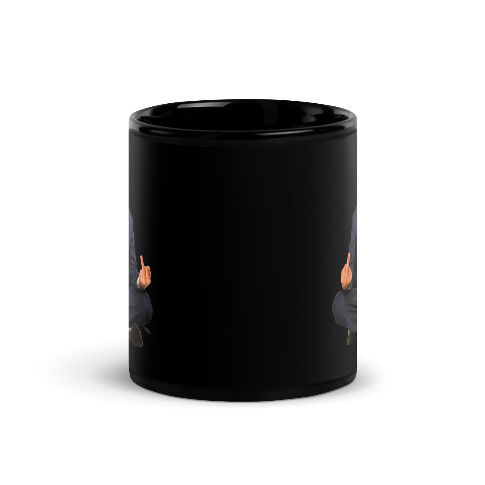 Zen of Trump Meditation Black Mug
