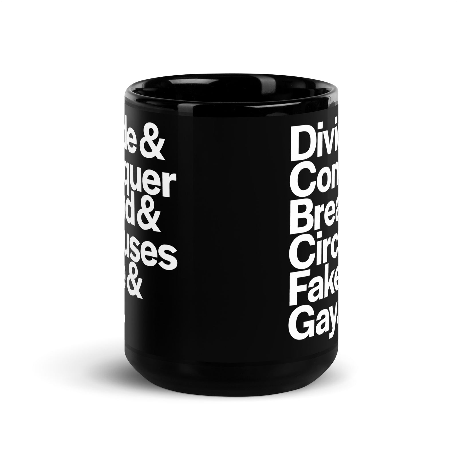 Divide & Conquer Ampersand Coffee Mug
