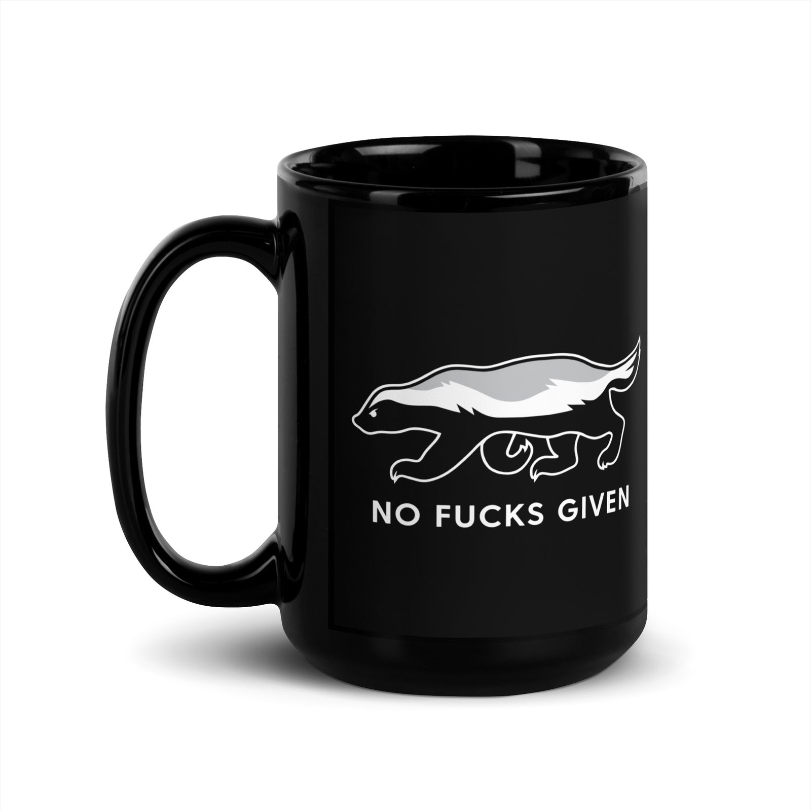 Honey Badger NFG Black Mug