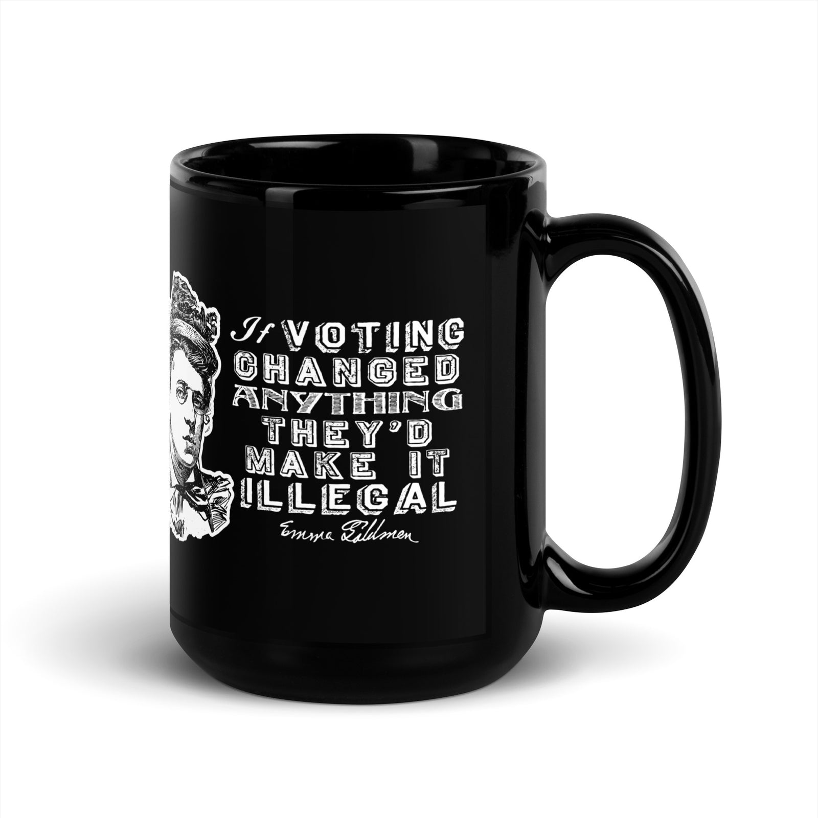 Emma Goldmann If Voting Changed Anything Mug