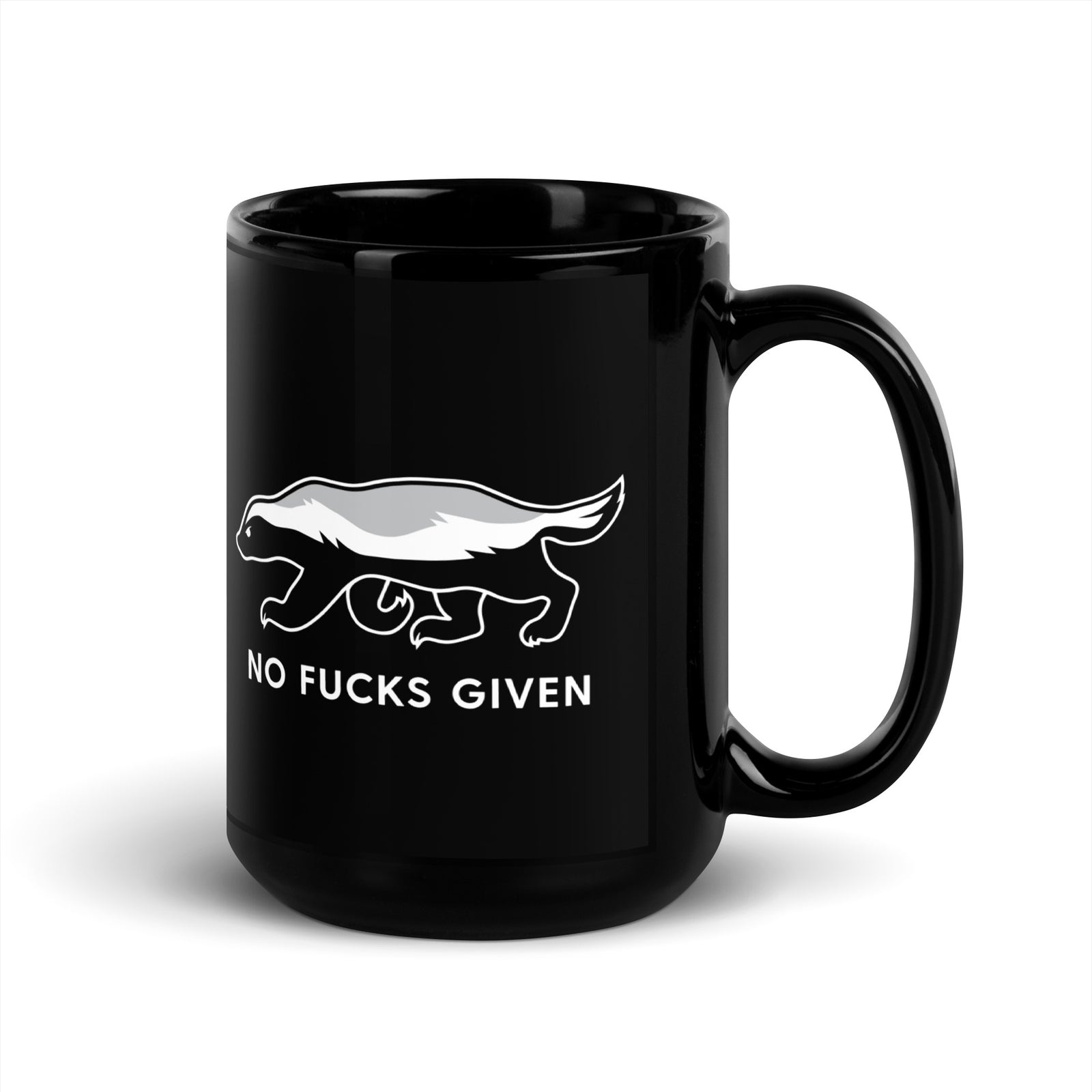 Honey Badger NFG Black Mug