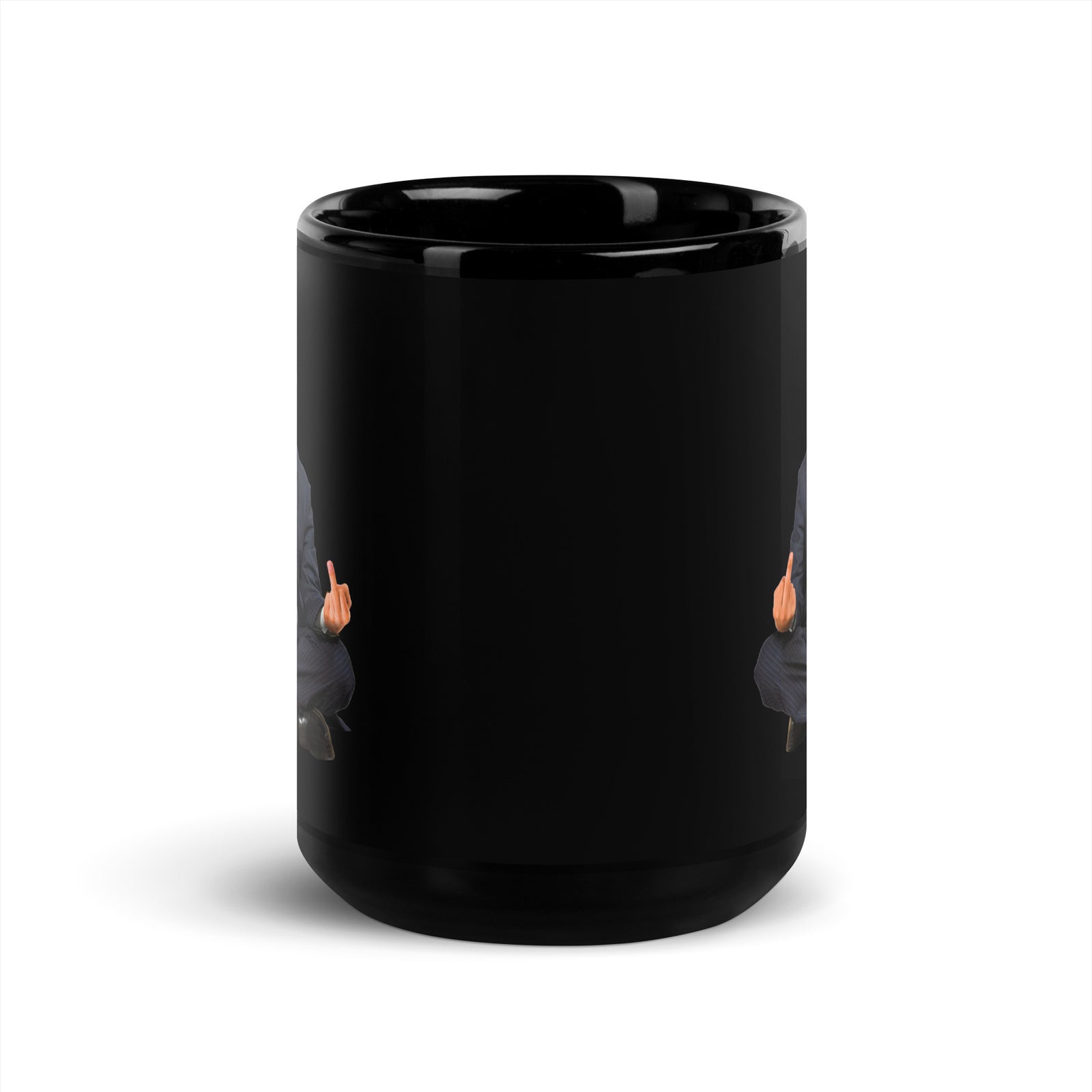 Zen of Trump Meditation Black Mug