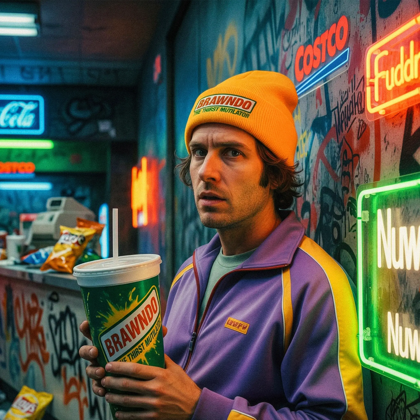 Brawndo The Thirst Mutilator Cuffed Beanie