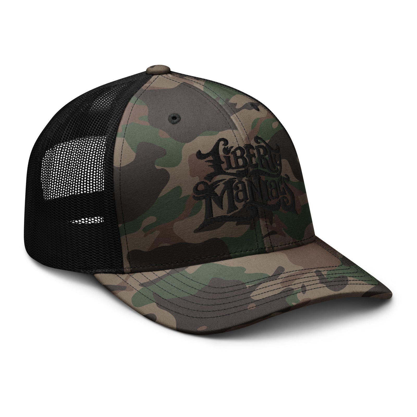 Liberty Maniacs Camouflage Mesh Hat