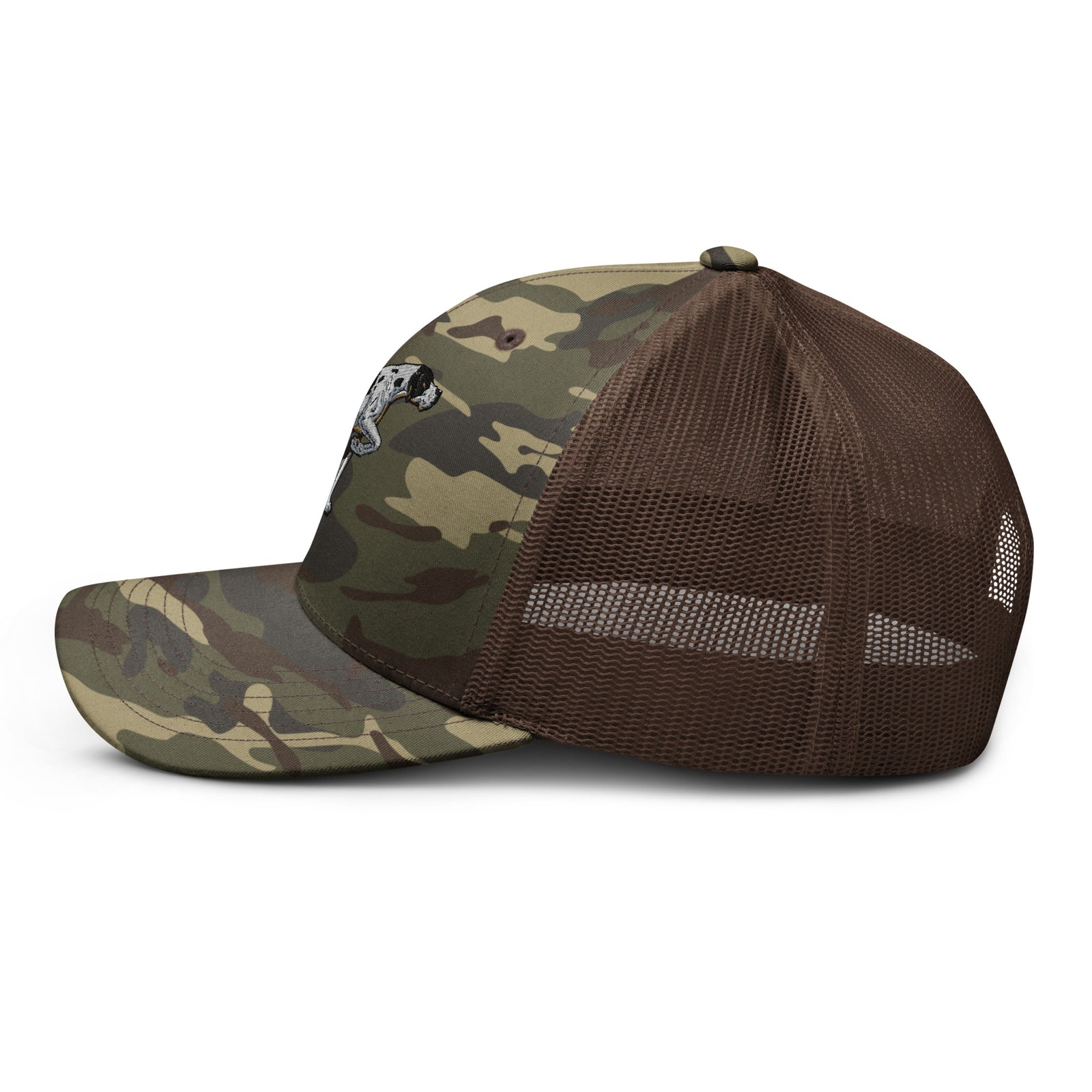Pointer Dog Camouflage Trucker Hat