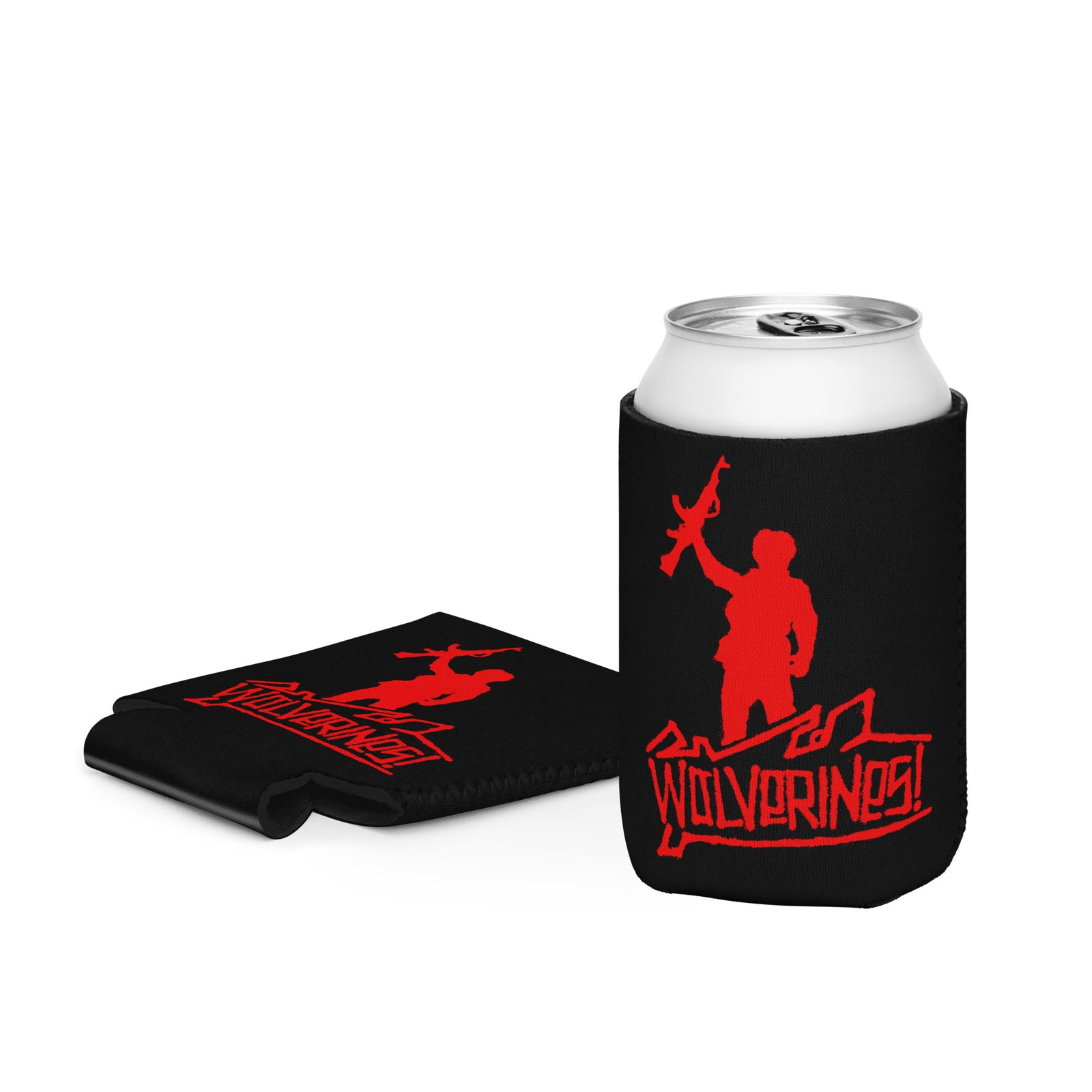 Red Dawn Wolverines Can cooler