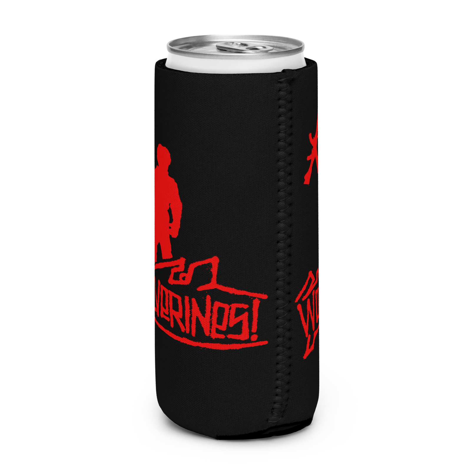 Red Dawn Wolverines Can cooler