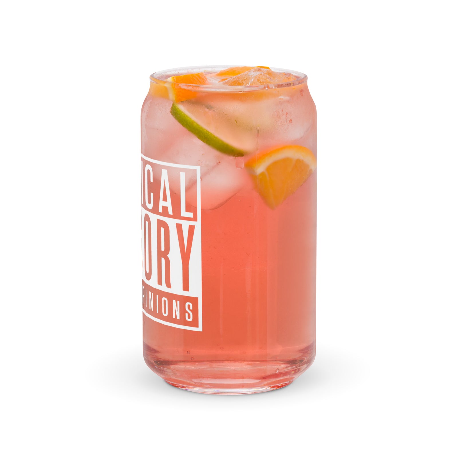 Opinion Advisory Can-Shaped Glass