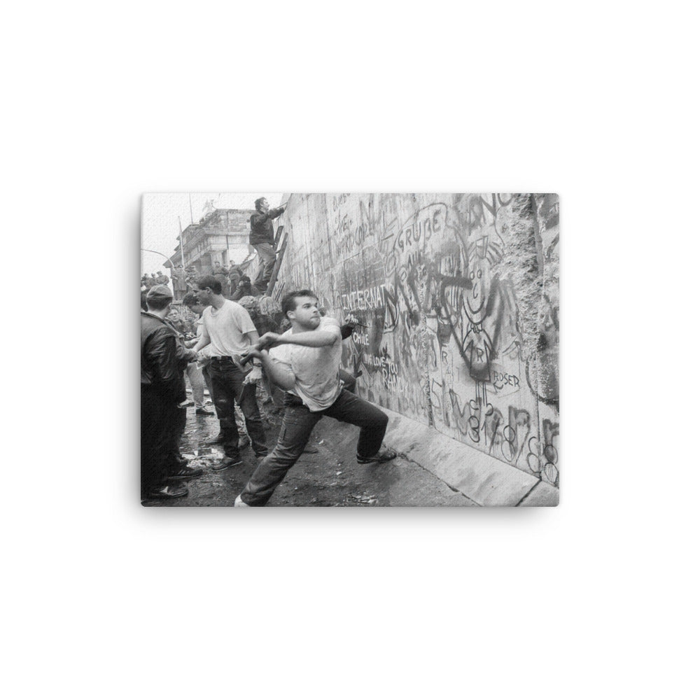 Take Down This Wall Berlin Wrapped Canvas Wall Art