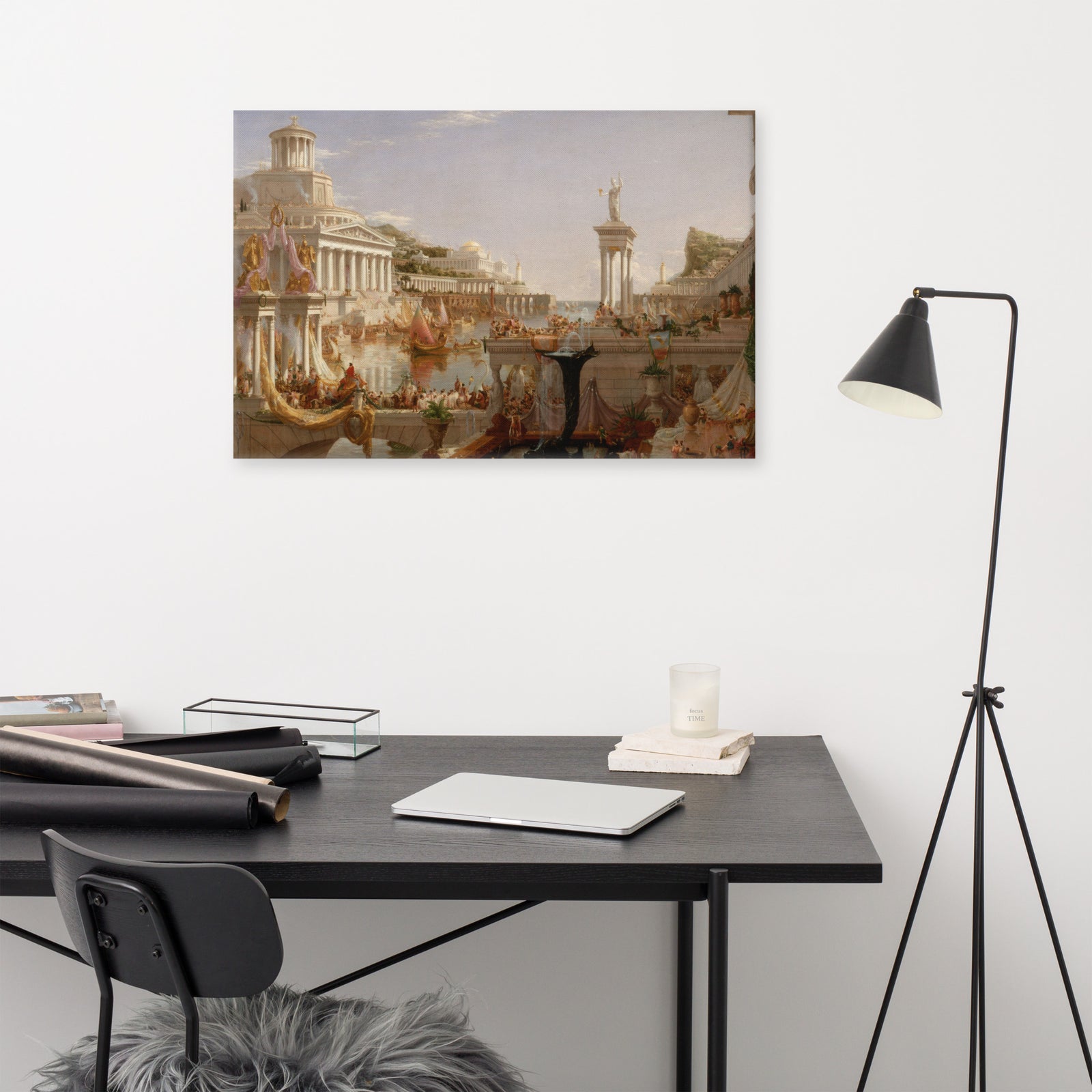 The Consummation of Empire by Thomas Cole Canvas