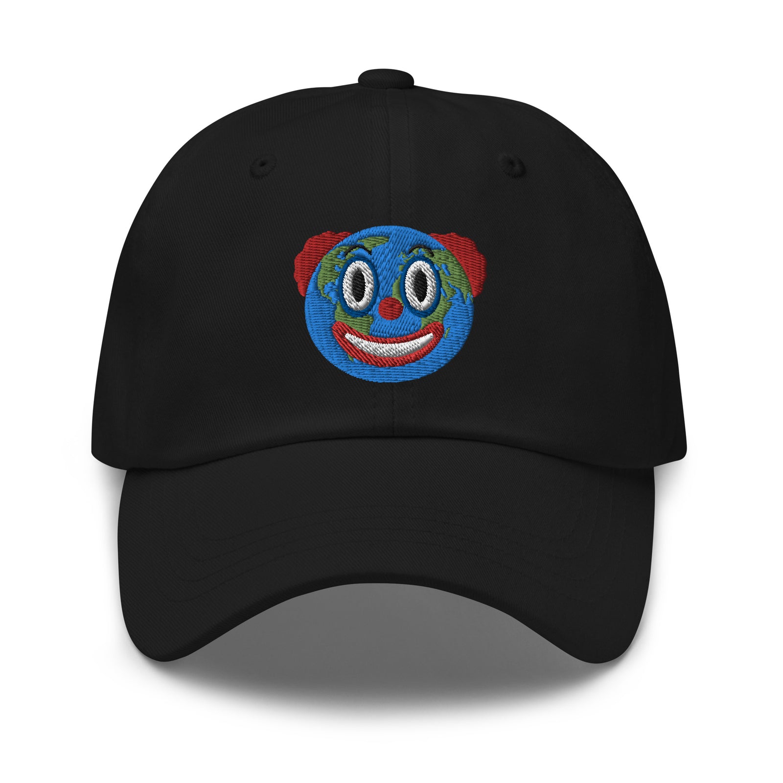 Clown World hat by Liberty Maniacs in black.