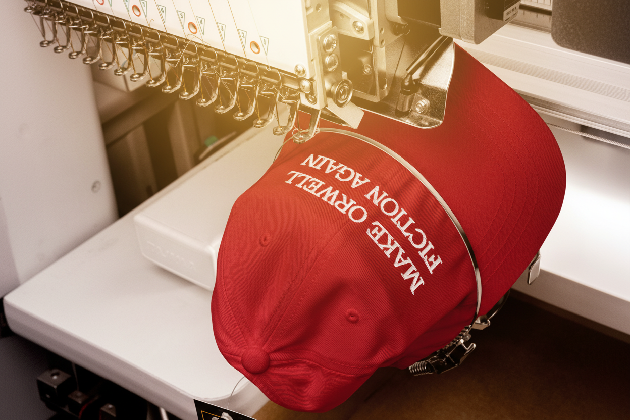 Make Orwell Fiction Again Dad Hat