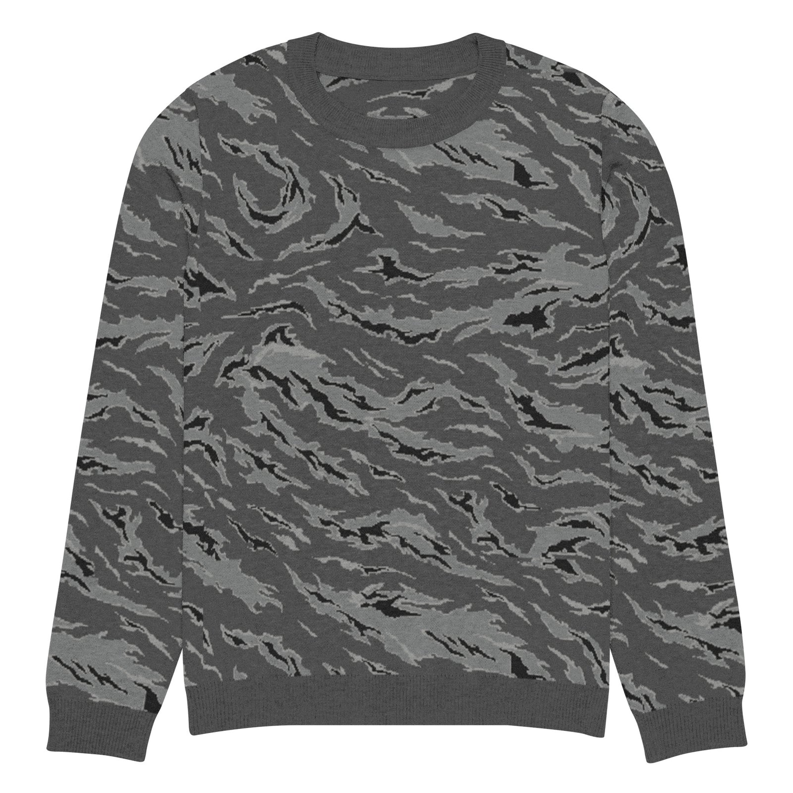 Night Operations Tiger Stripe Knitted Sweater