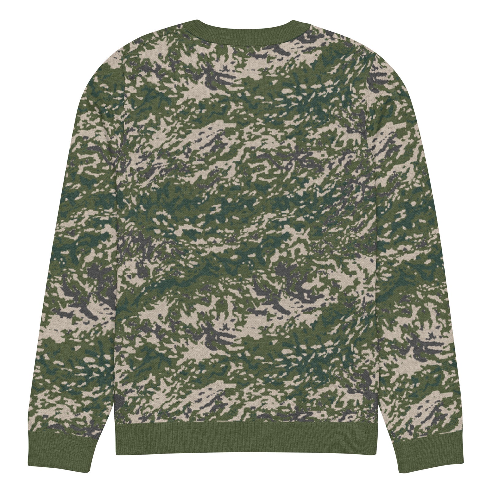 BVON Flecktarn Knitted Crew Neck Sweater