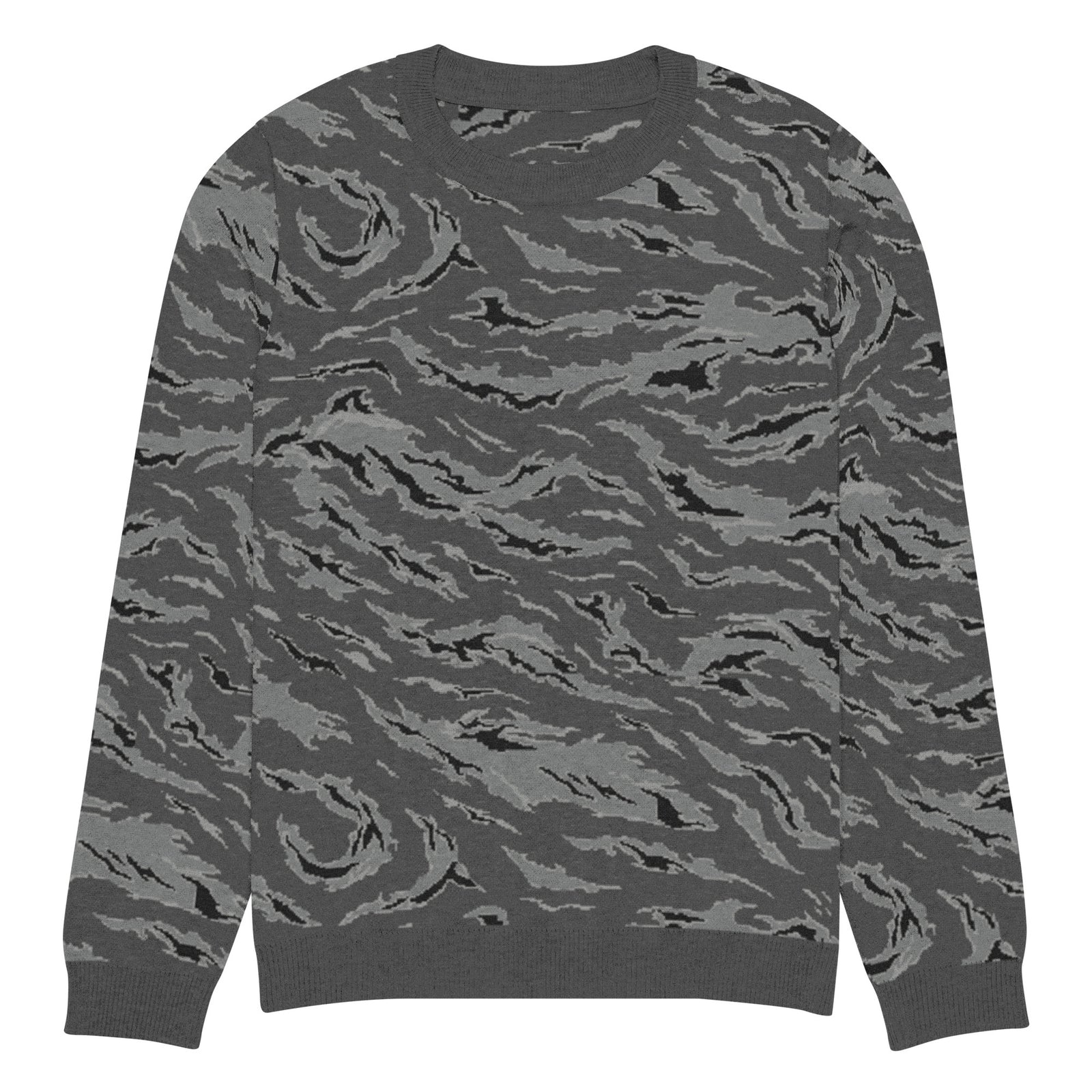 Night Operations Tiger Stripe Knitted Sweater
