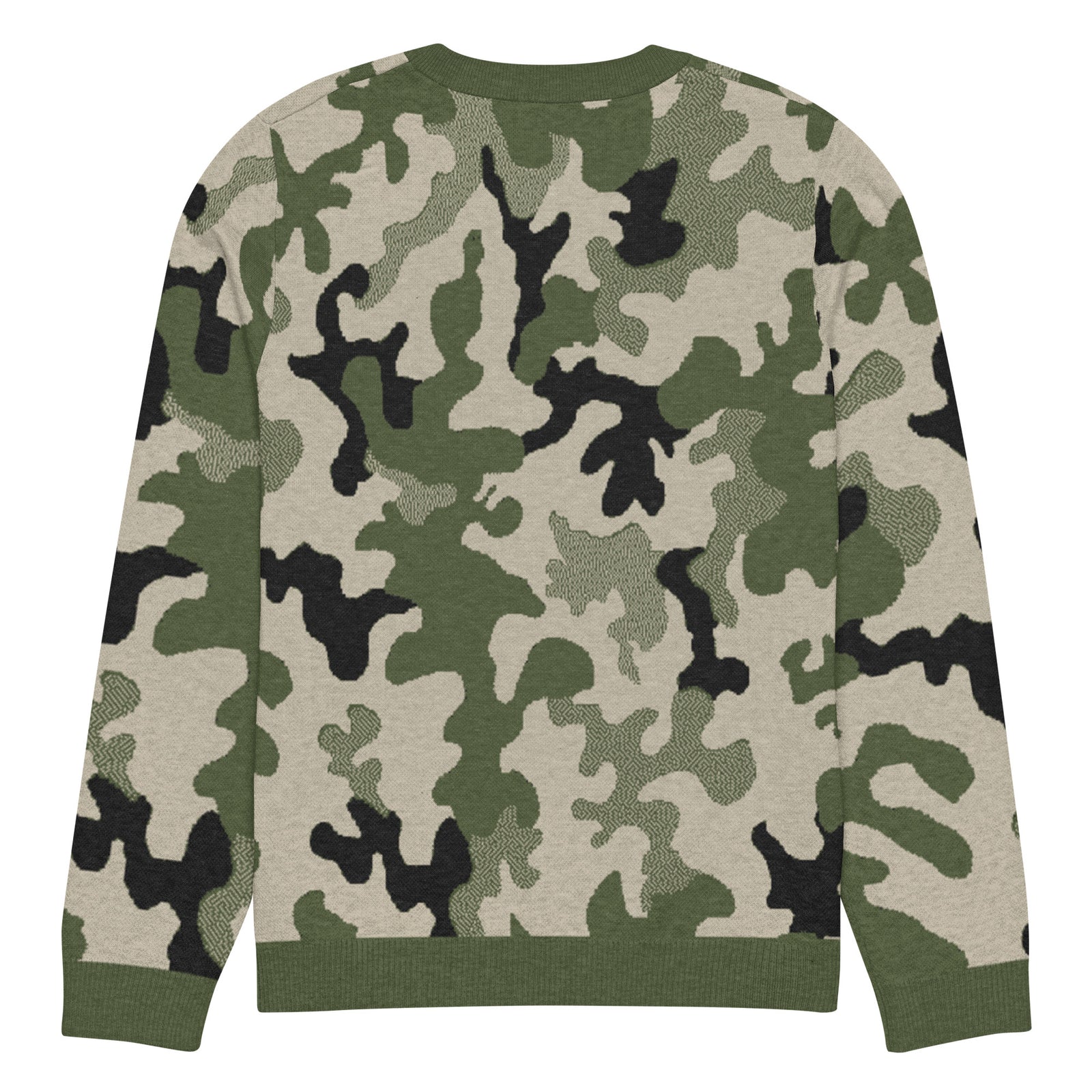 Outpost Camo Knitted Pullover Sweater