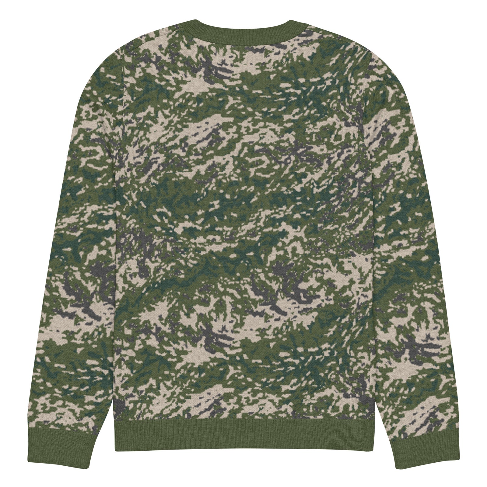 BVON Flecktarn Knitted Crew Neck Sweater