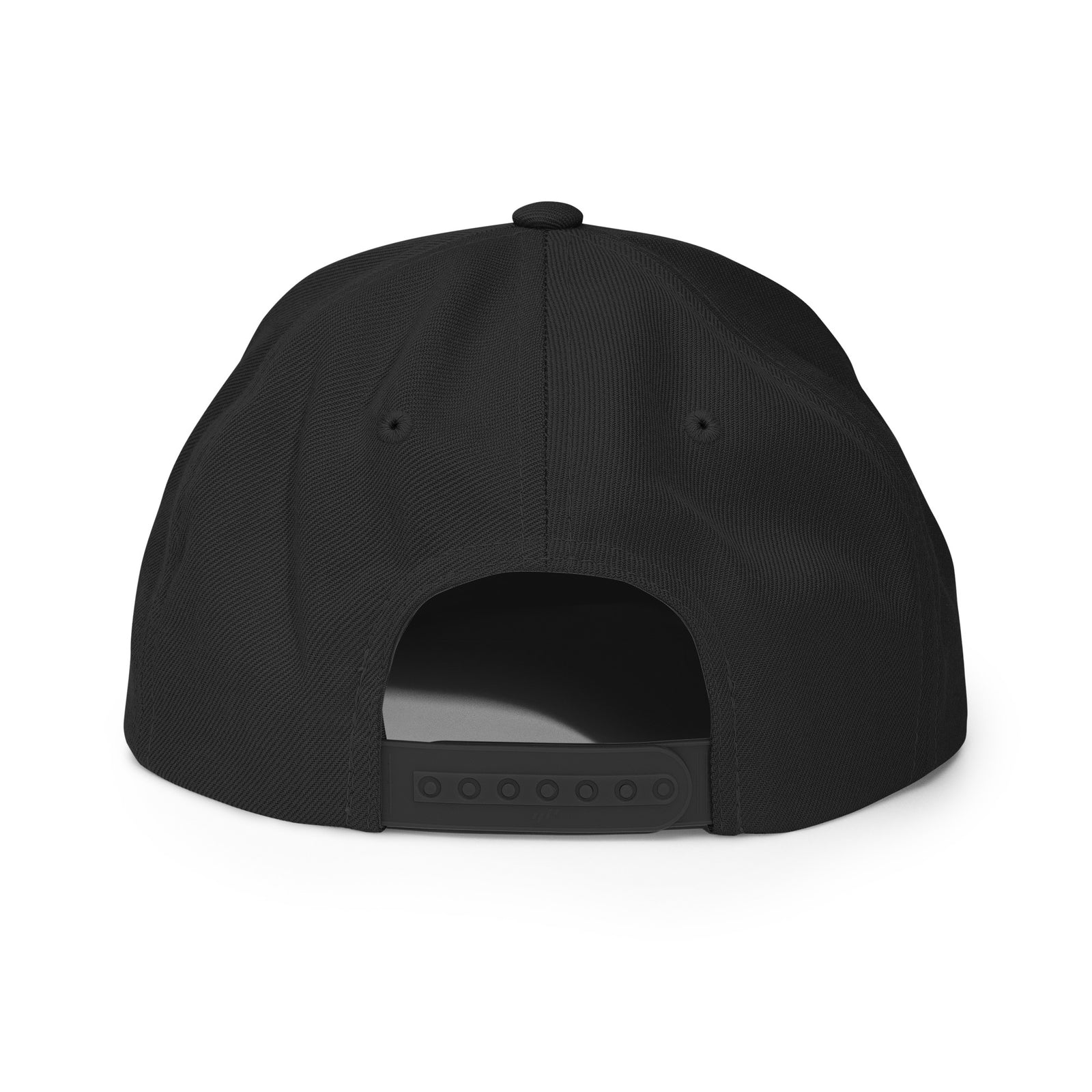 Black cap on a white background