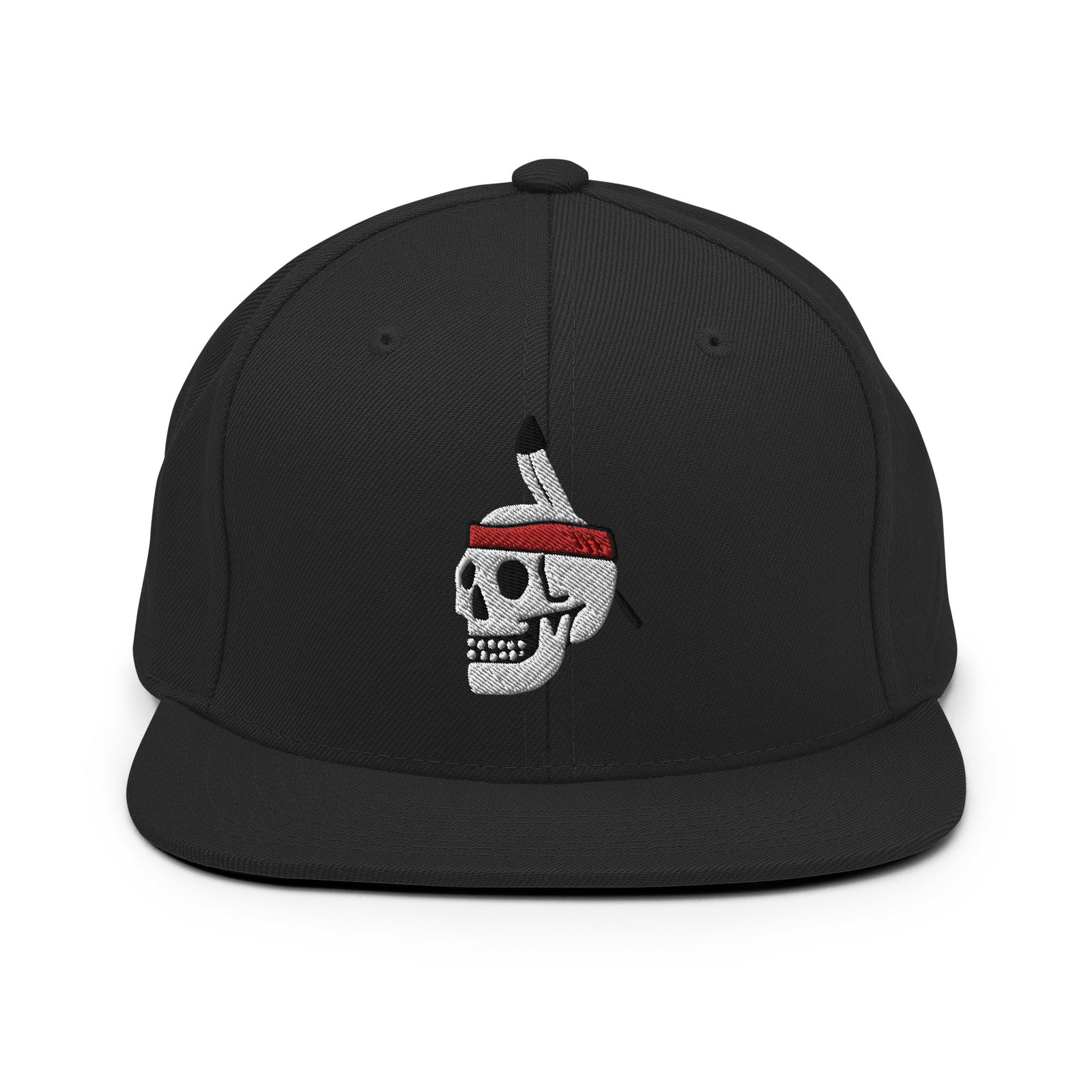 Brave Death Snapback Hat