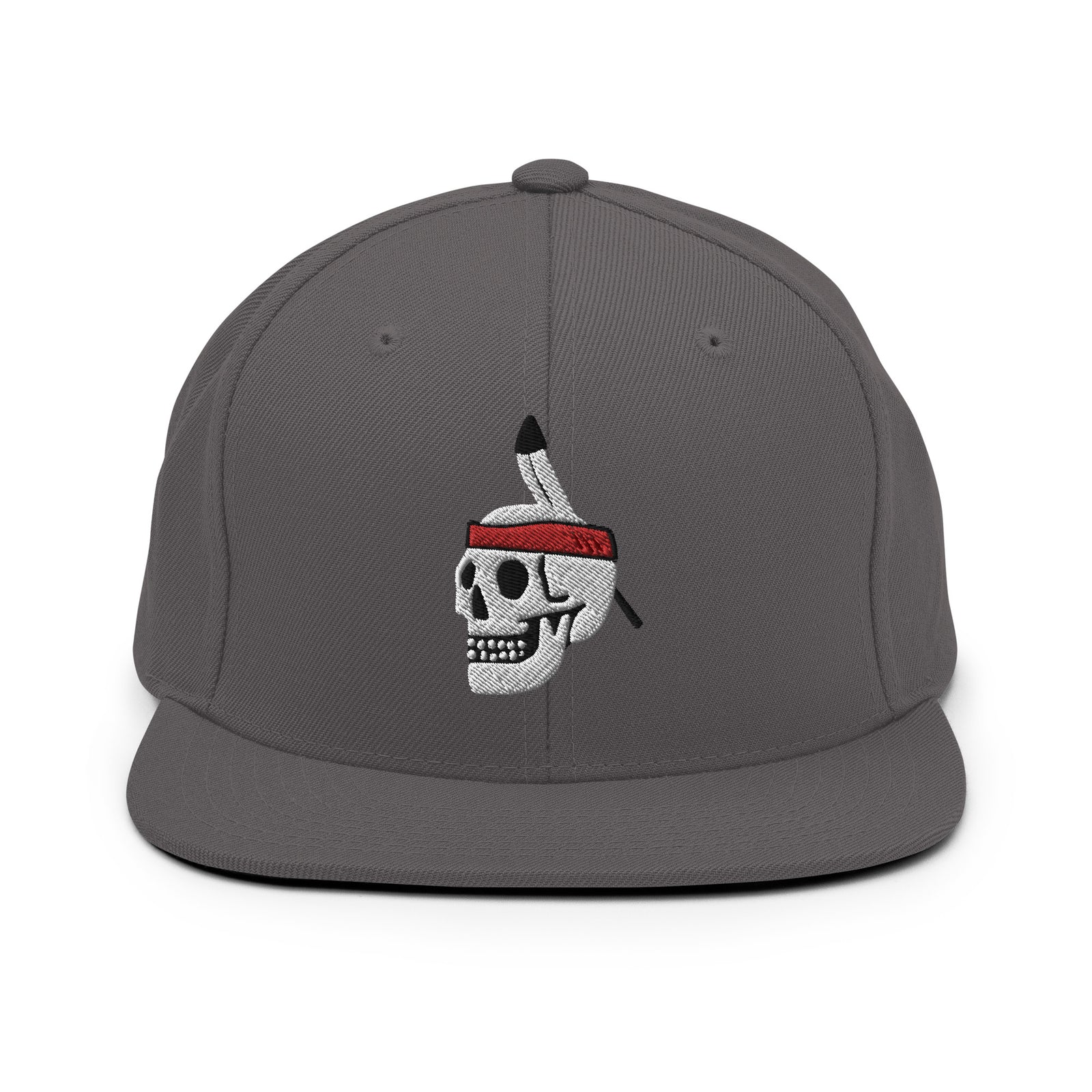 Brave Death Snapback Hat