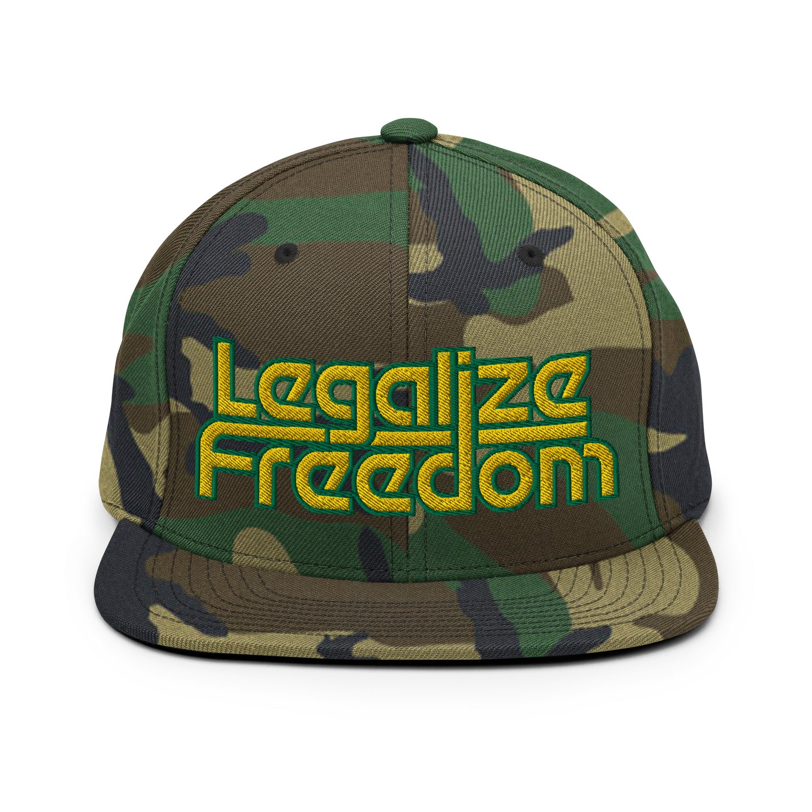 Legalize Freedom Snapback Hat
