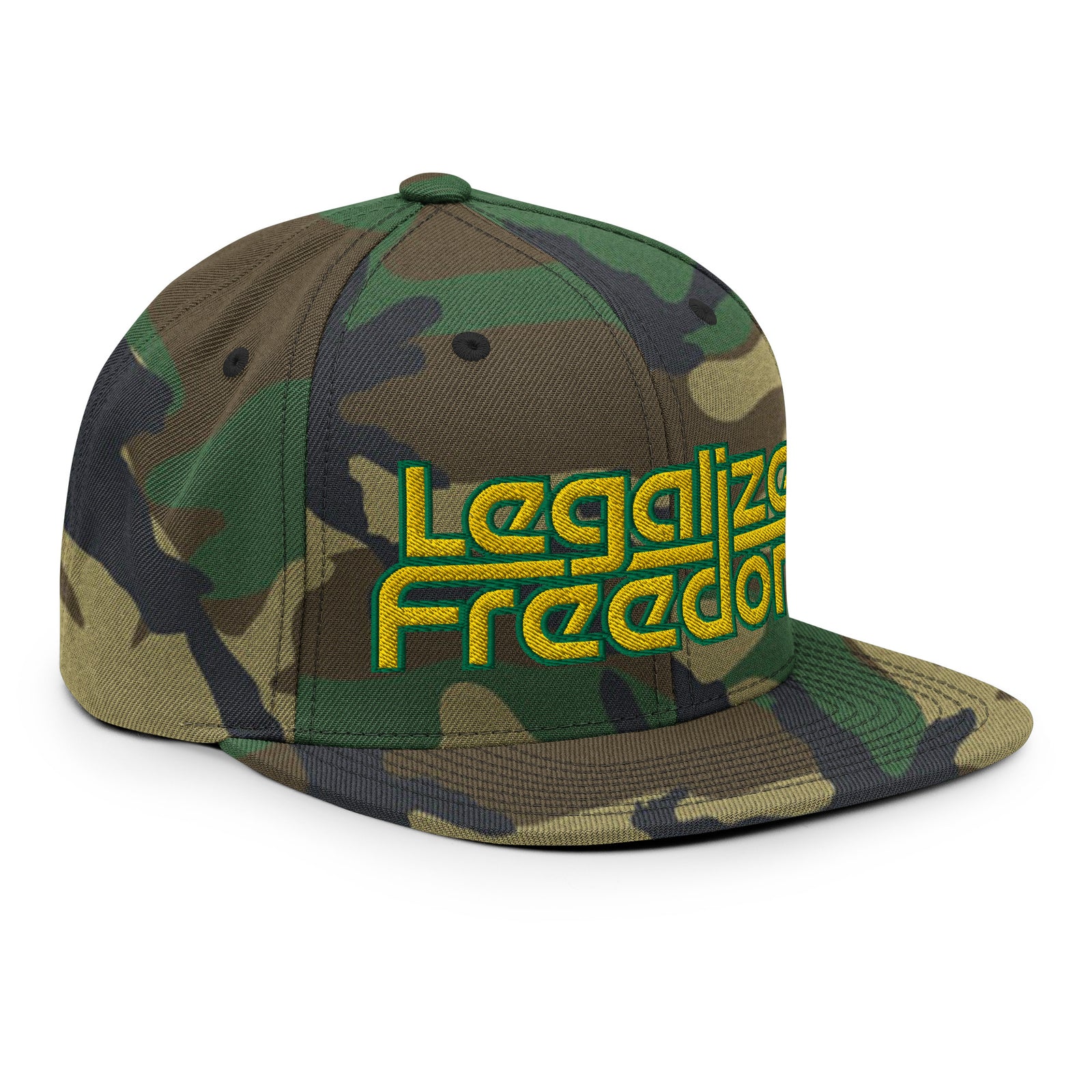 Legalize Freedom Snapback Hat