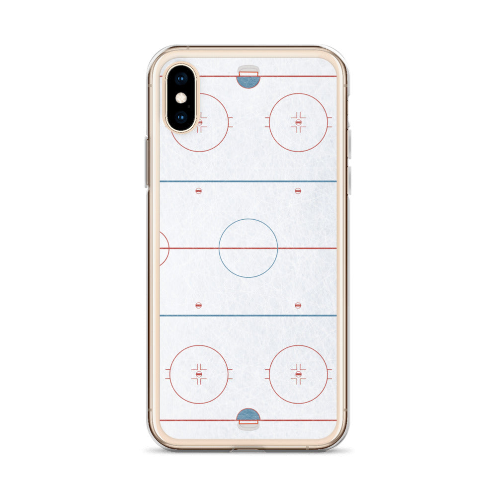 Hockey Rink Clear Case for iPhone®