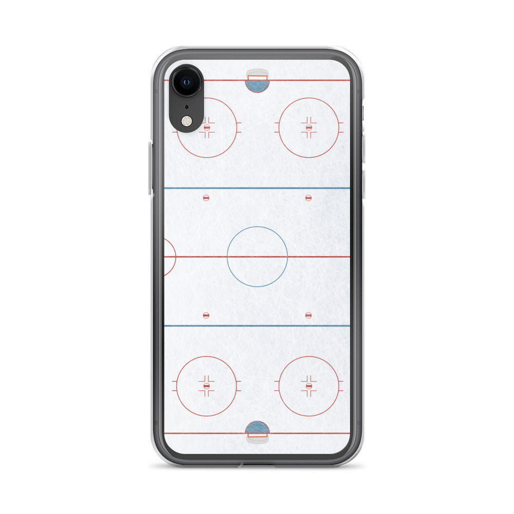 Hockey Rink Clear Case for iPhone®