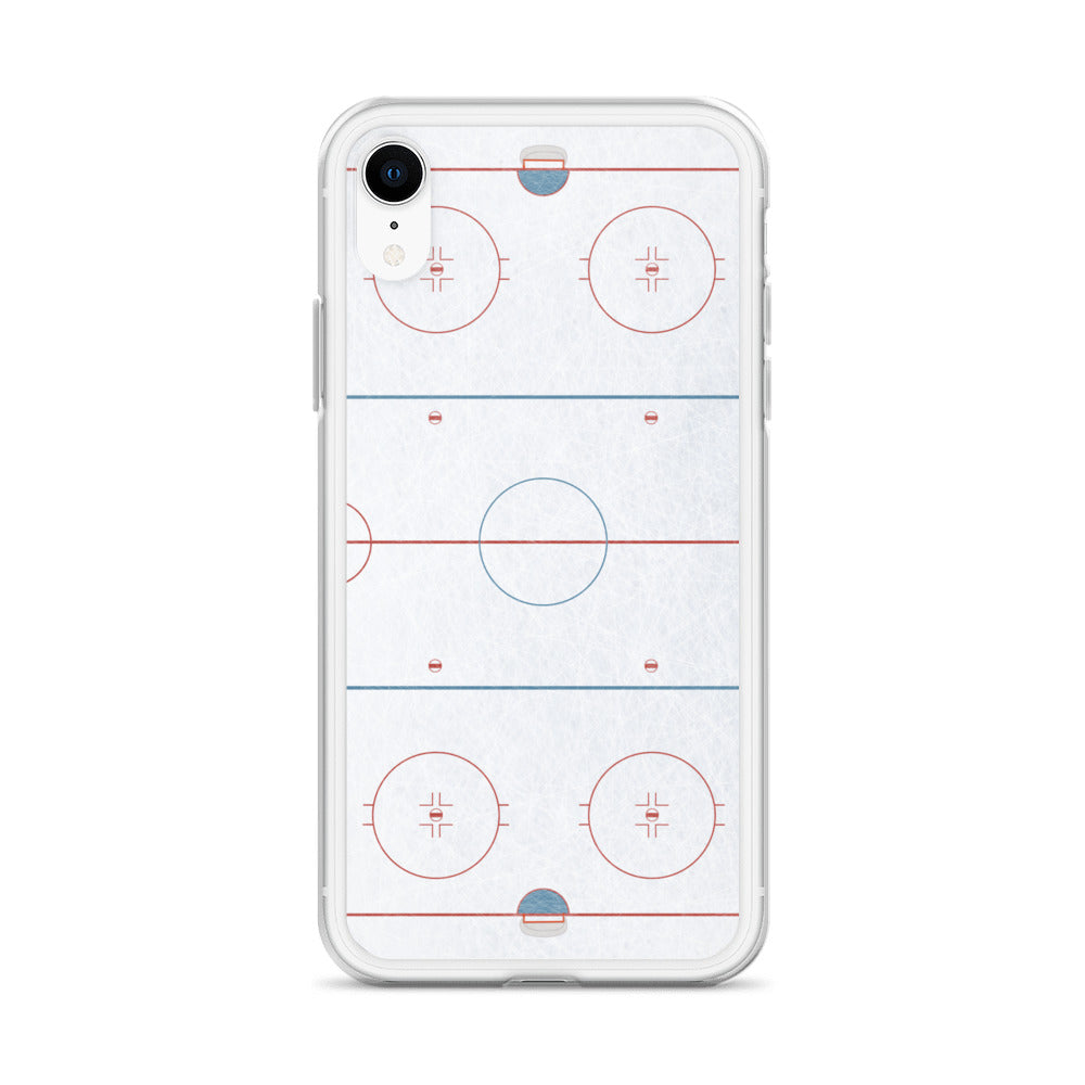 Hockey Rink Clear Case for iPhone®