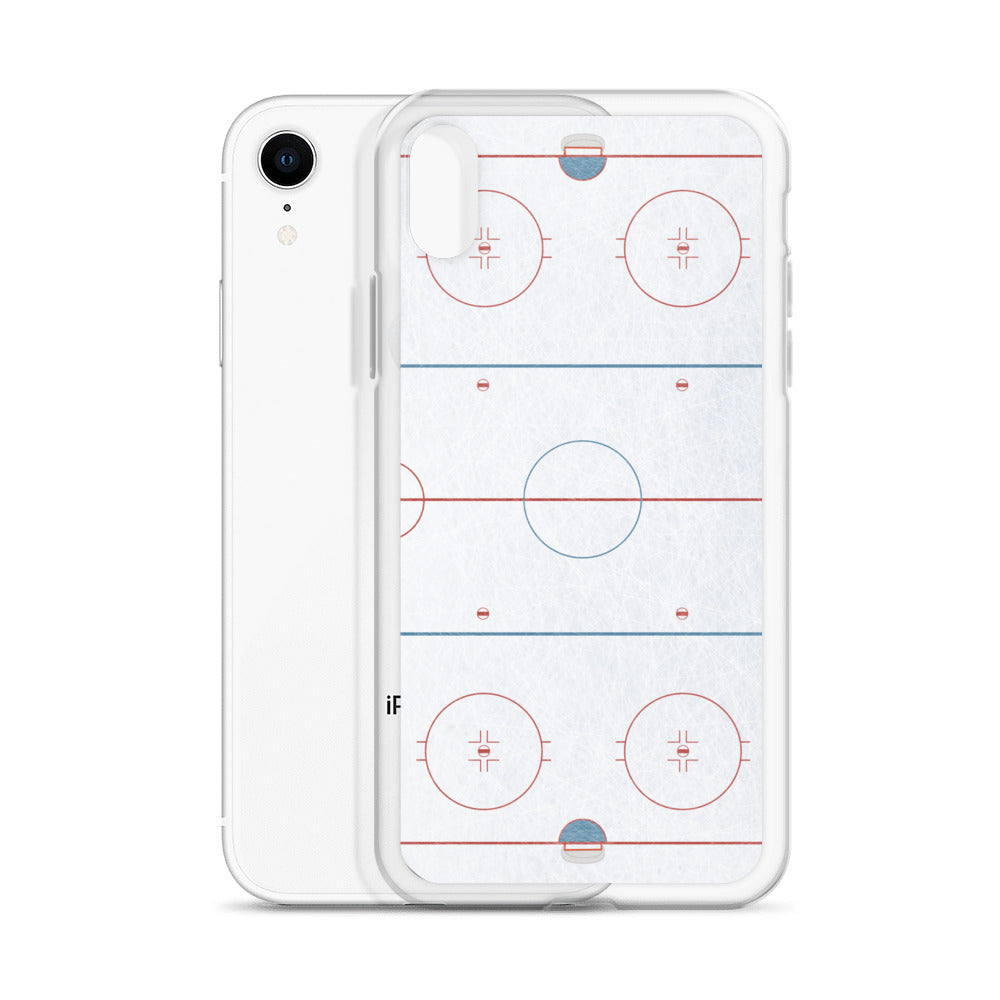 Hockey Rink Clear Case for iPhone®