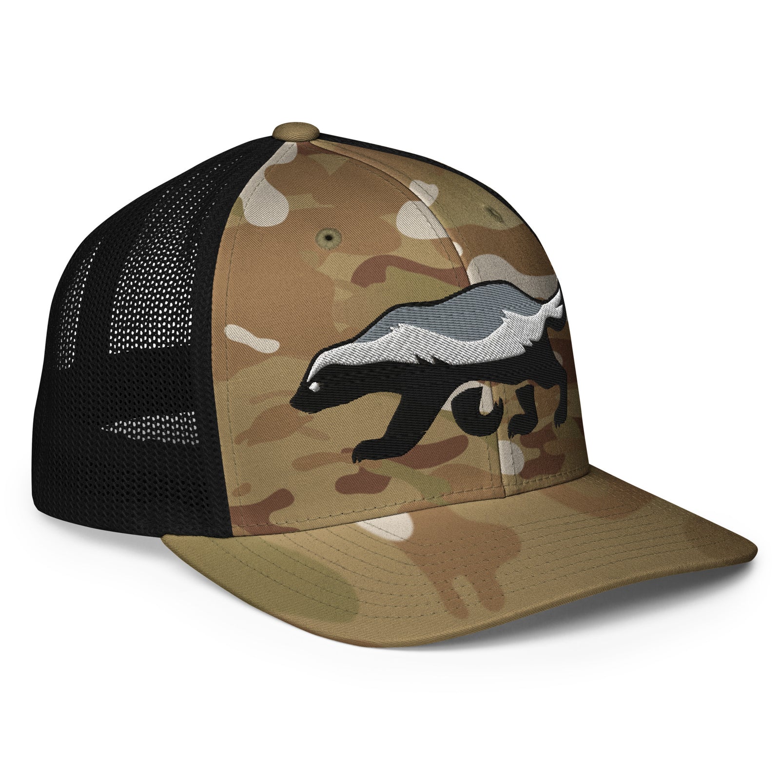 Honey Badger Closed-back Trucker Cap