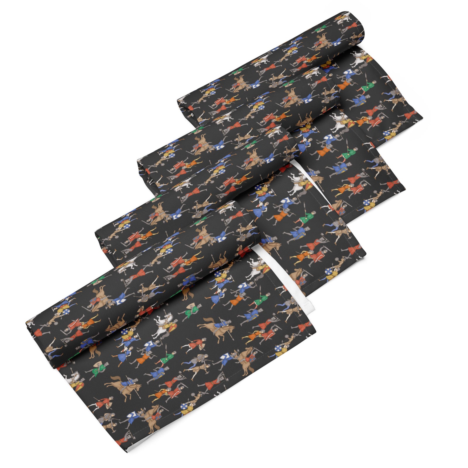 Medieval Battle Cloth Napkin Set