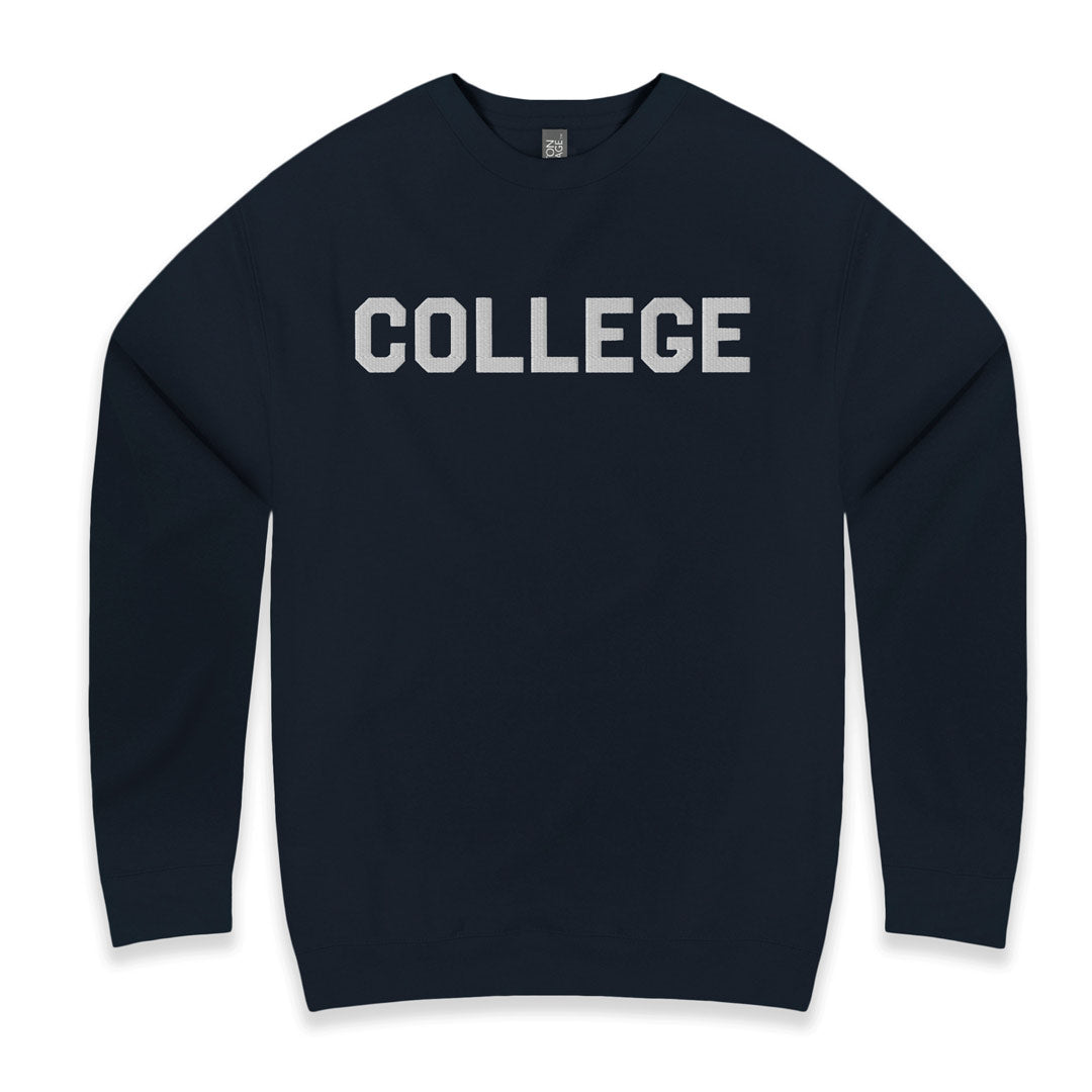 Bluto College Embroidered Sweatshirt